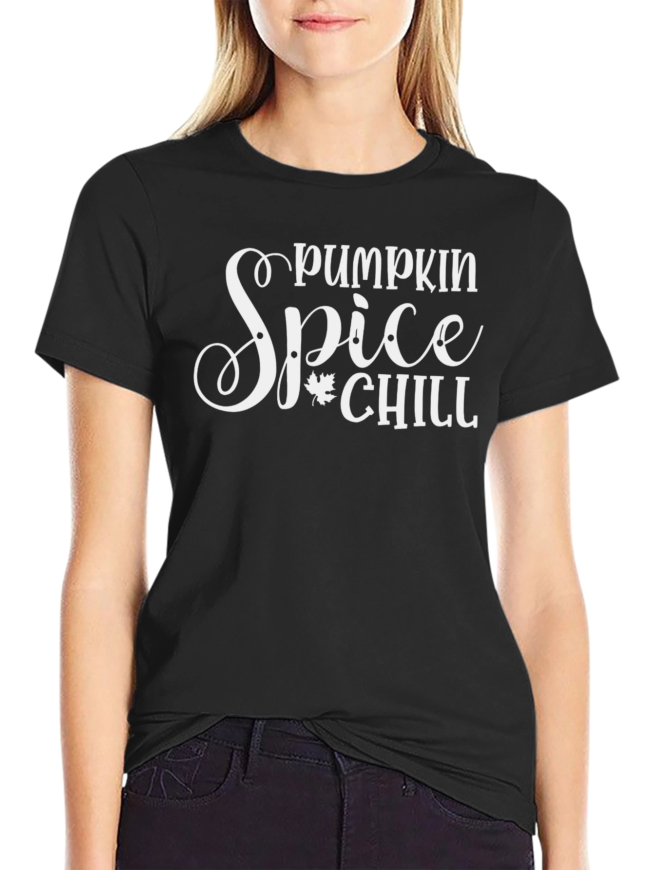 Pumpkin Spice Chill Graphic Tee - Fall Season