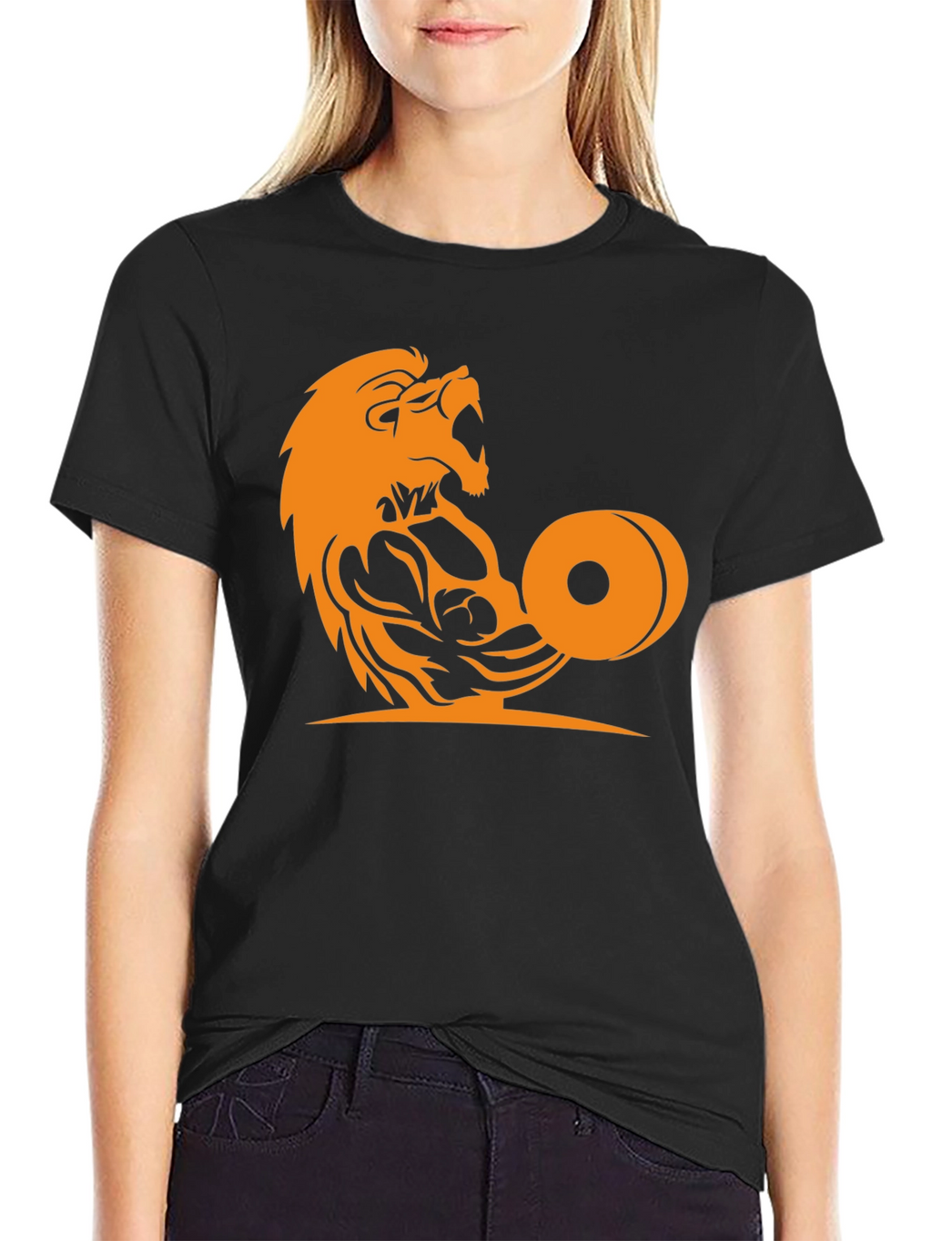 Lion Gym Graphic Tee - Unleash Your Inner Beast