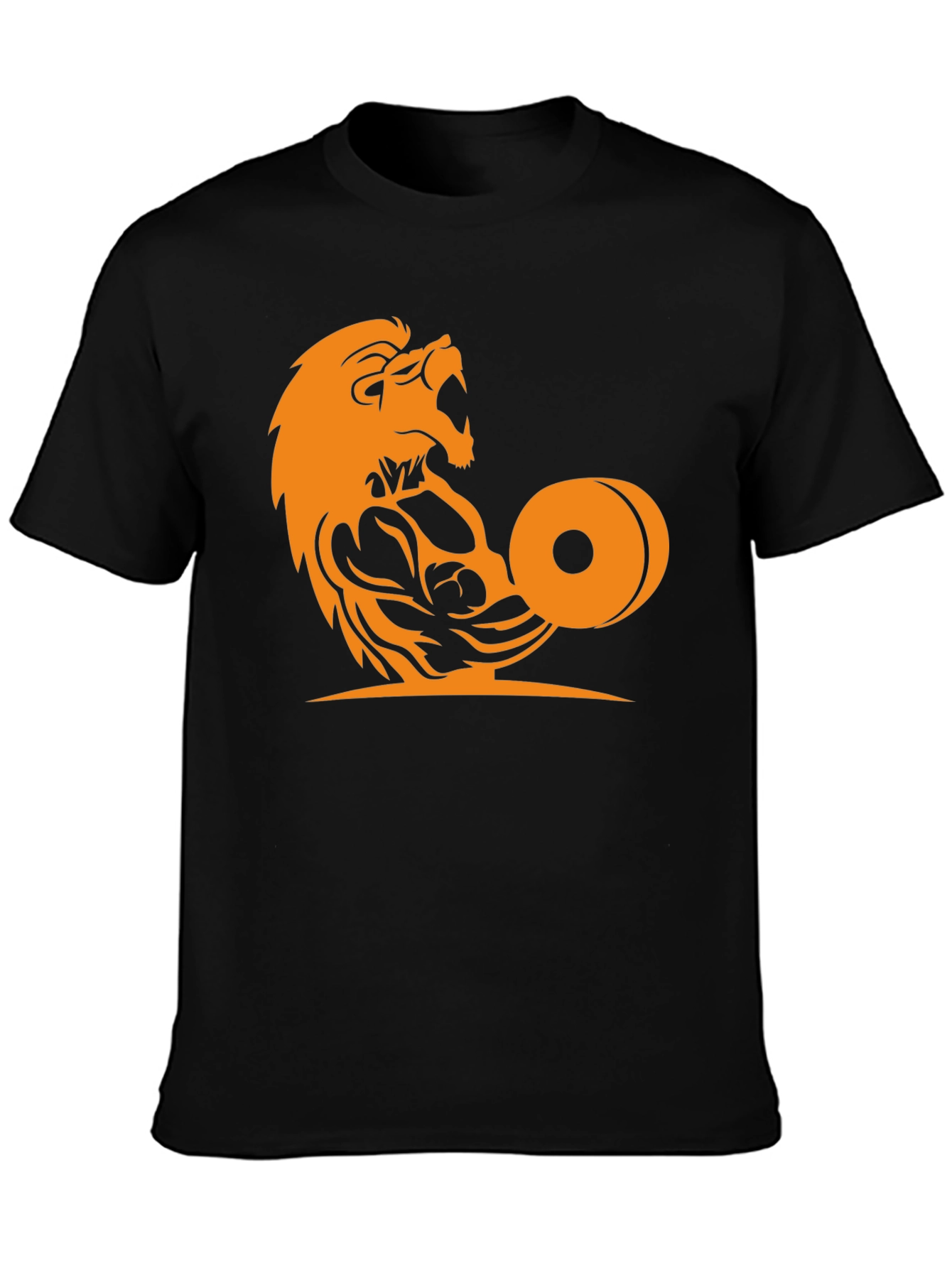 Lion Gym Graphic Tee - Unleash Your Inner Beast