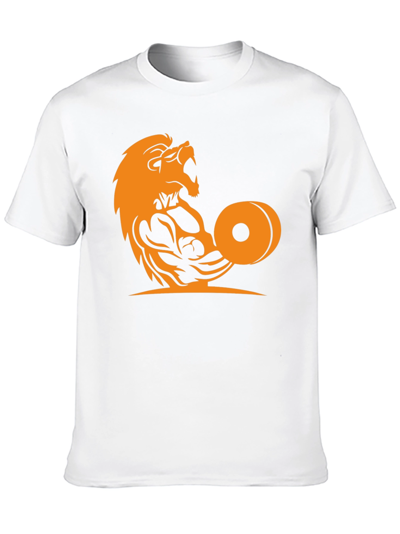 Lion Gym Graphic Tee - Unleash Your Inner Beast
