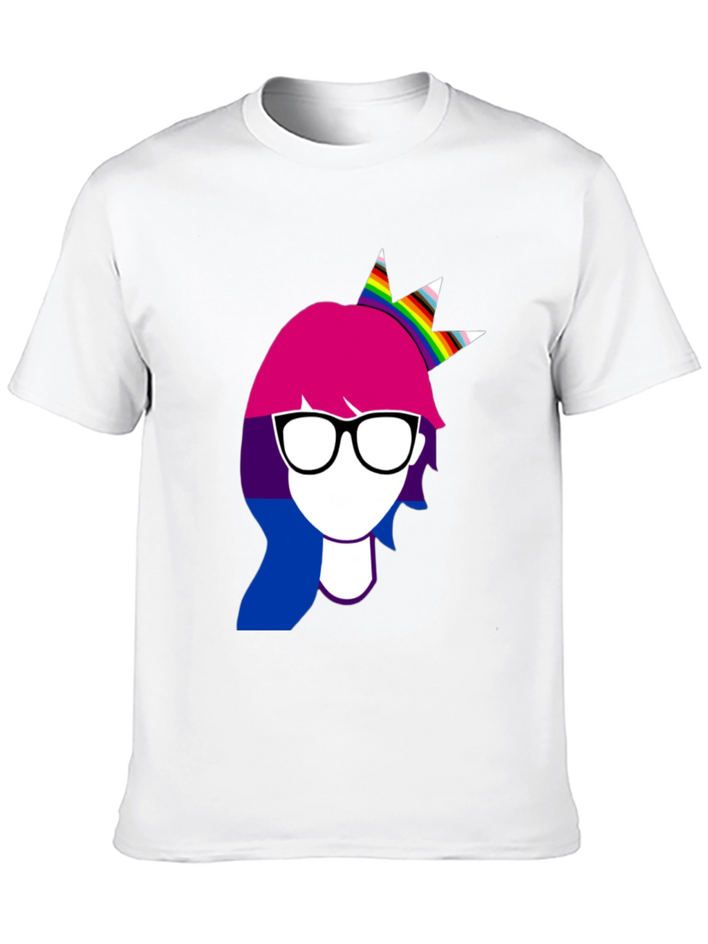 Bisexual Pride Woman Crown T-Shirt