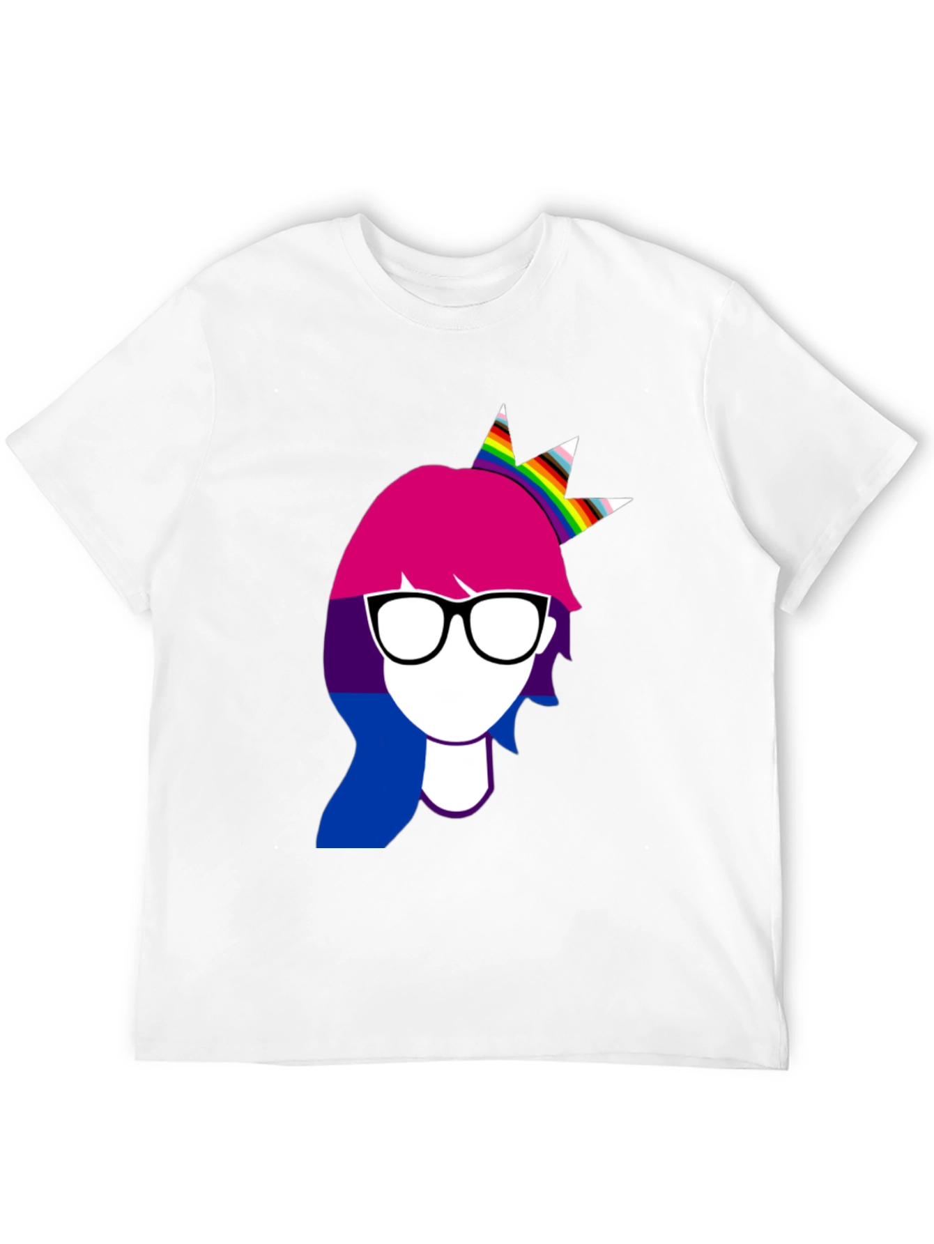 Bisexual Pride Woman Crown T-Shirt