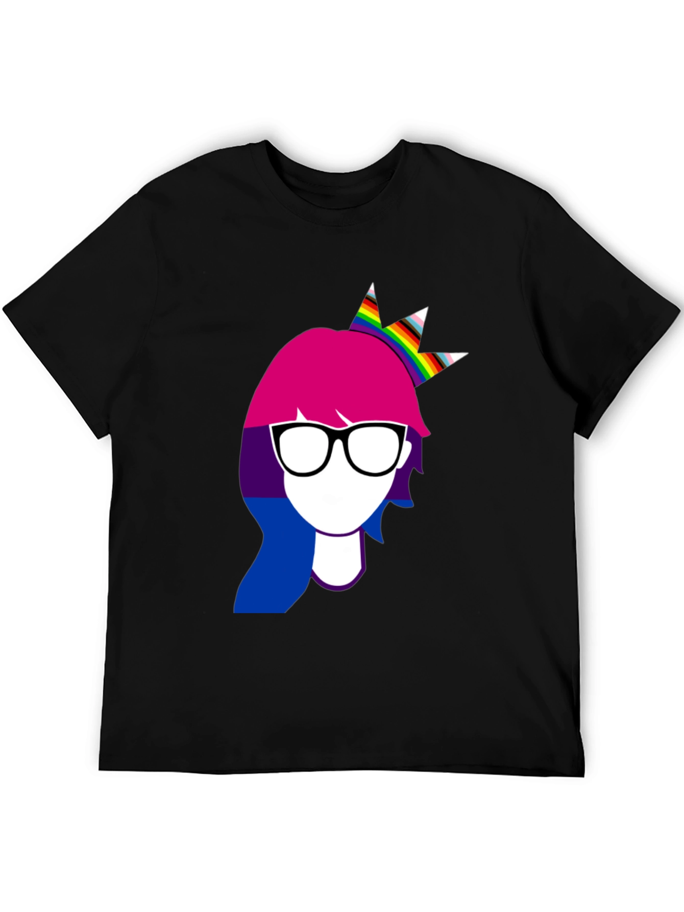 Bisexual Pride Woman Crown T-Shirt