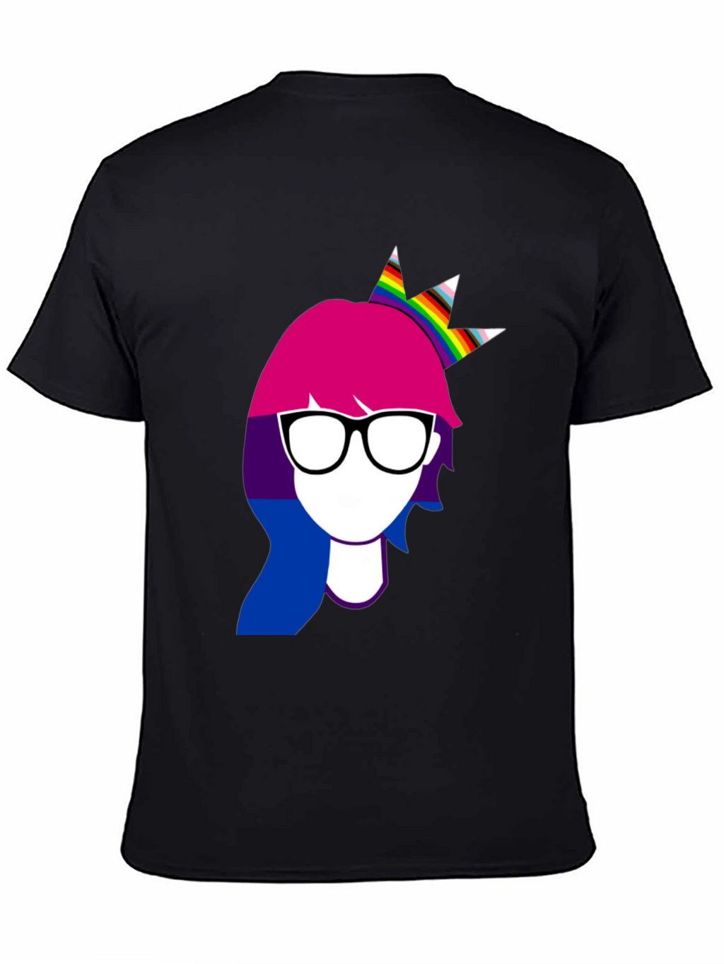 Bisexual Pride Woman Crown T-Shirt