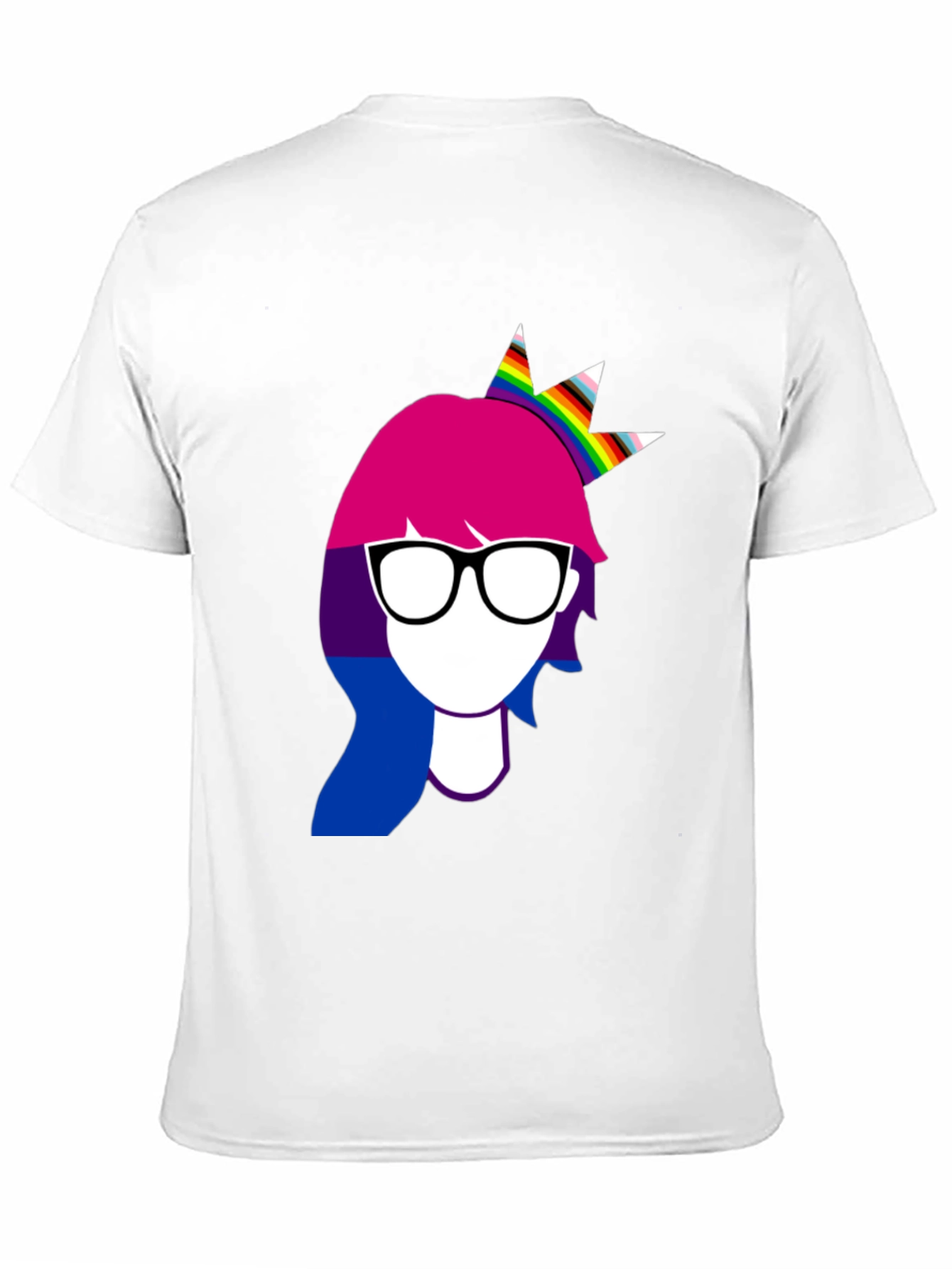 Bisexual Pride Woman Crown T-Shirt