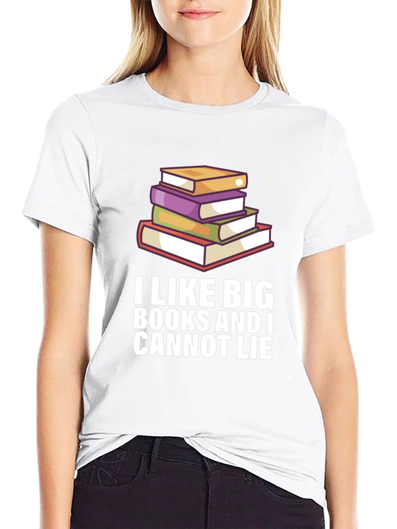 I Like Big Books Graphic T-Shirt