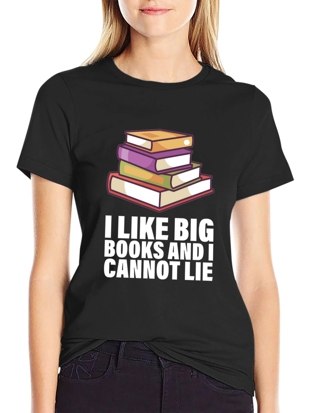 I Like Big Books Graphic T-Shirt