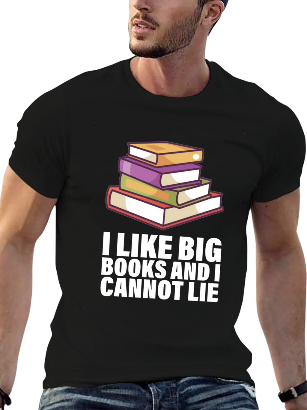 I Like Big Books Graphic T-Shirt
