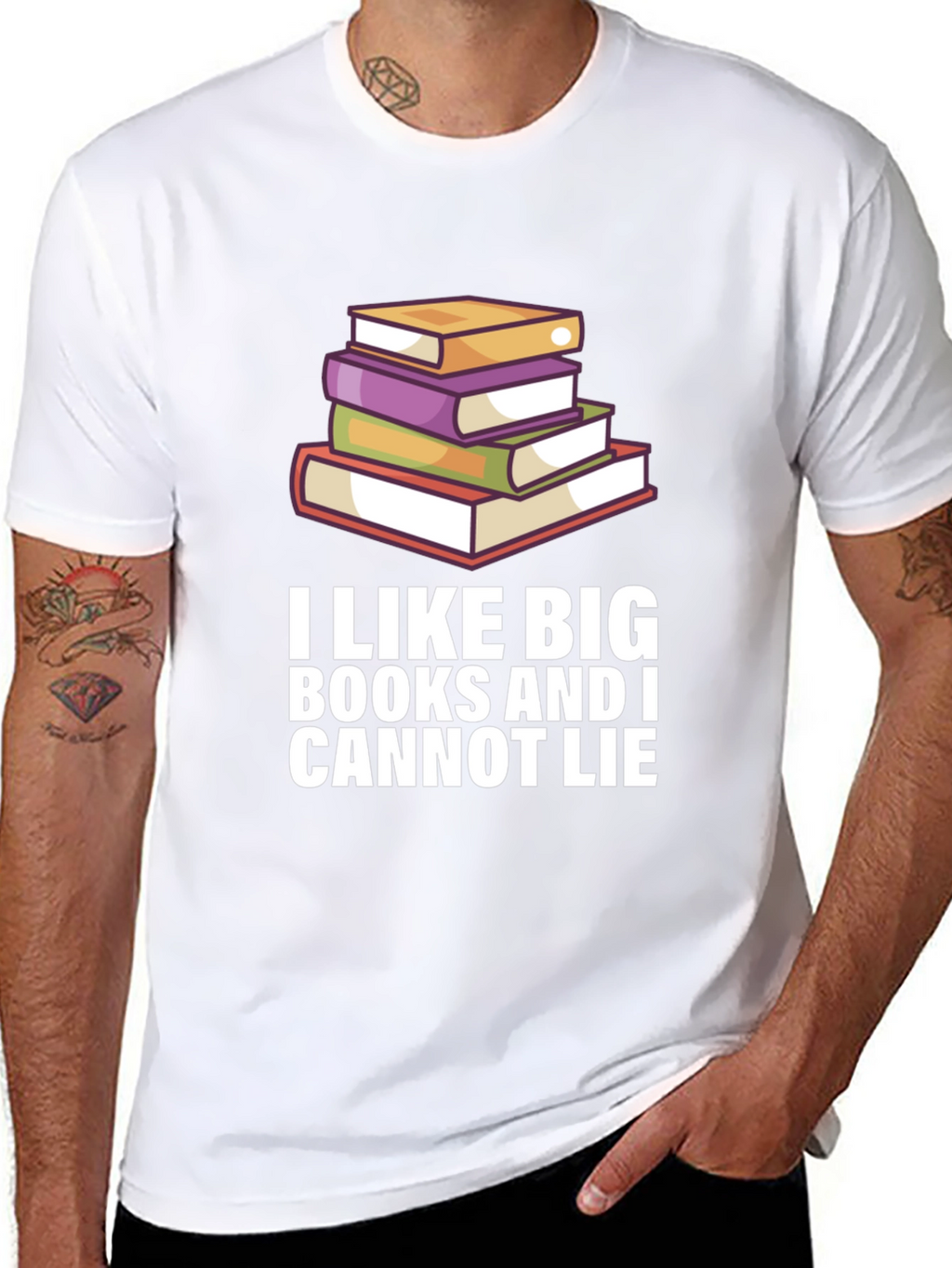 I Like Big Books Graphic T-Shirt