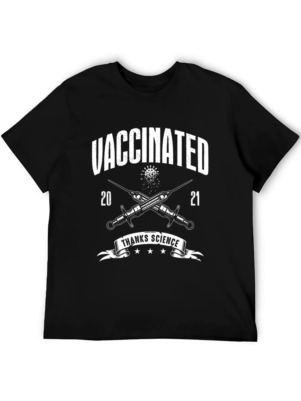 Vaccinated 2021 Thank You Medicine Essential Cotton Tee For Daily Outfits – Unisex Style