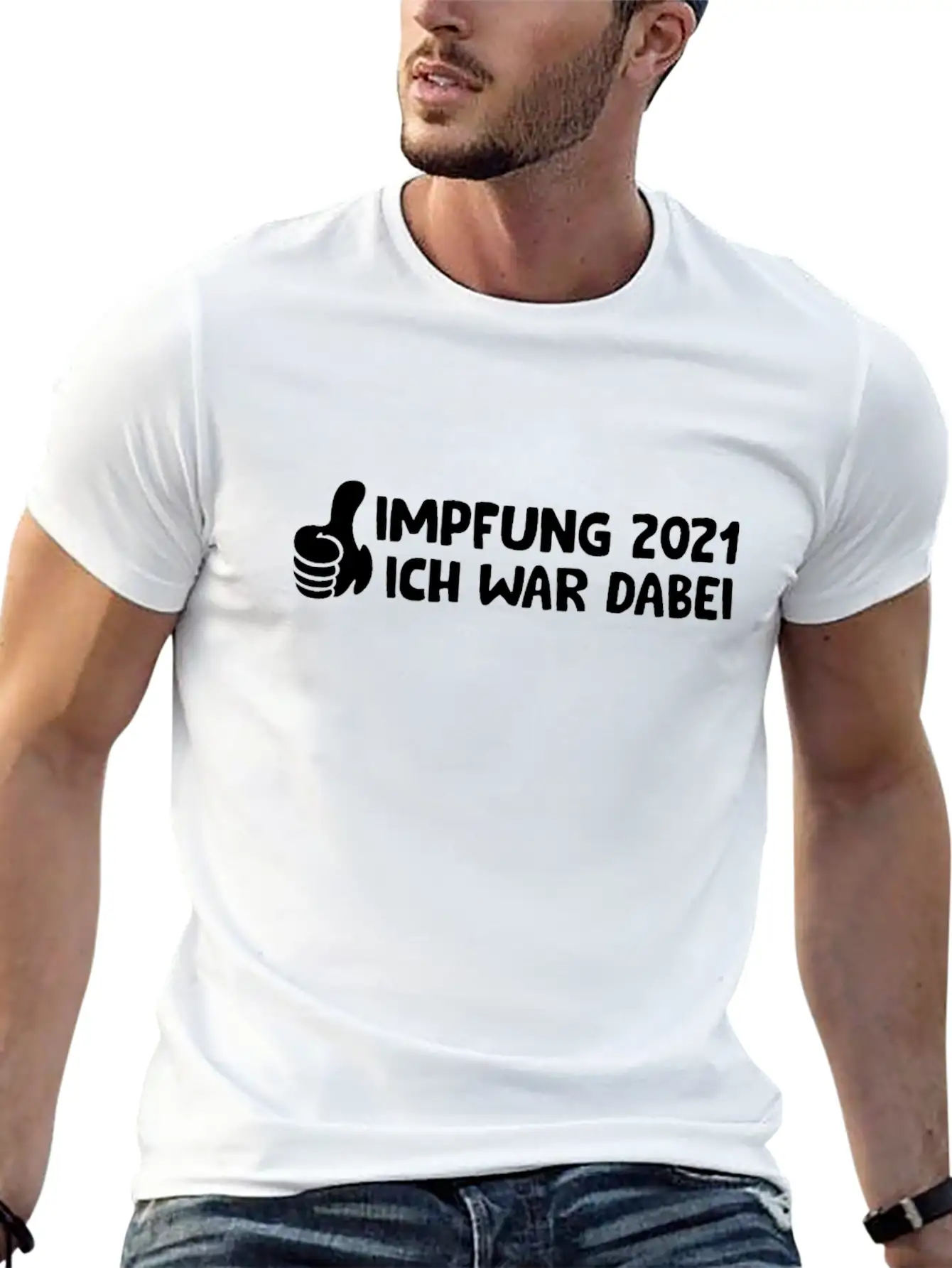 Vaccination 2021 - Being Vaccinated Saves Lives Stylish Everyday T-Shirt – Unisex Basic Cotton Tee