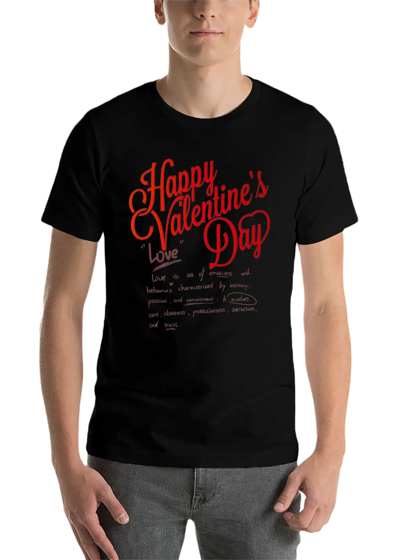 Valentine Days Couple Unisex Casual T-Shirt – Clean Design For Daily Comfort