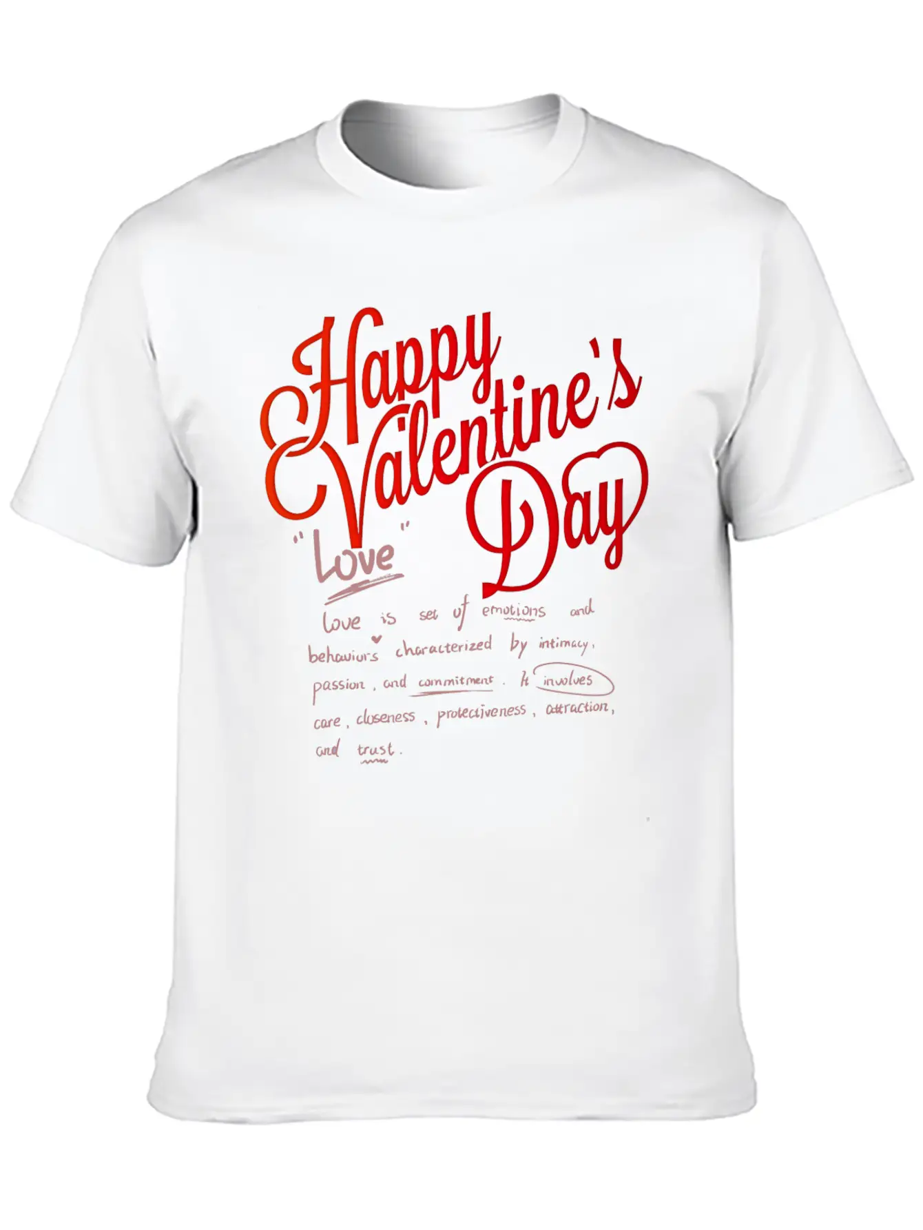 Valentine Days Couple Unisex Casual T-Shirt – Clean Design For Daily Comfort