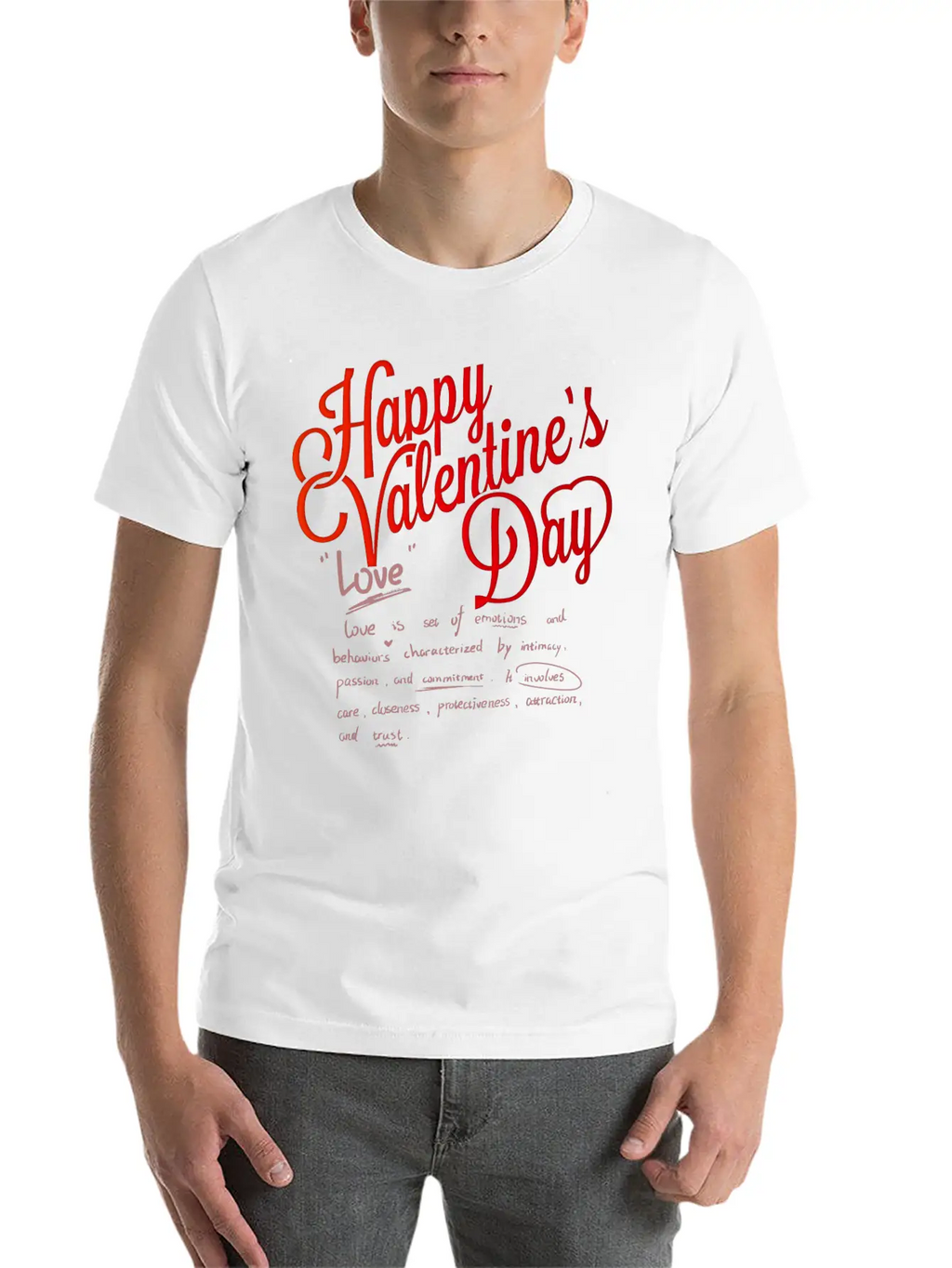 Valentine Days Couple Unisex Casual T-Shirt – Clean Design For Daily Comfort