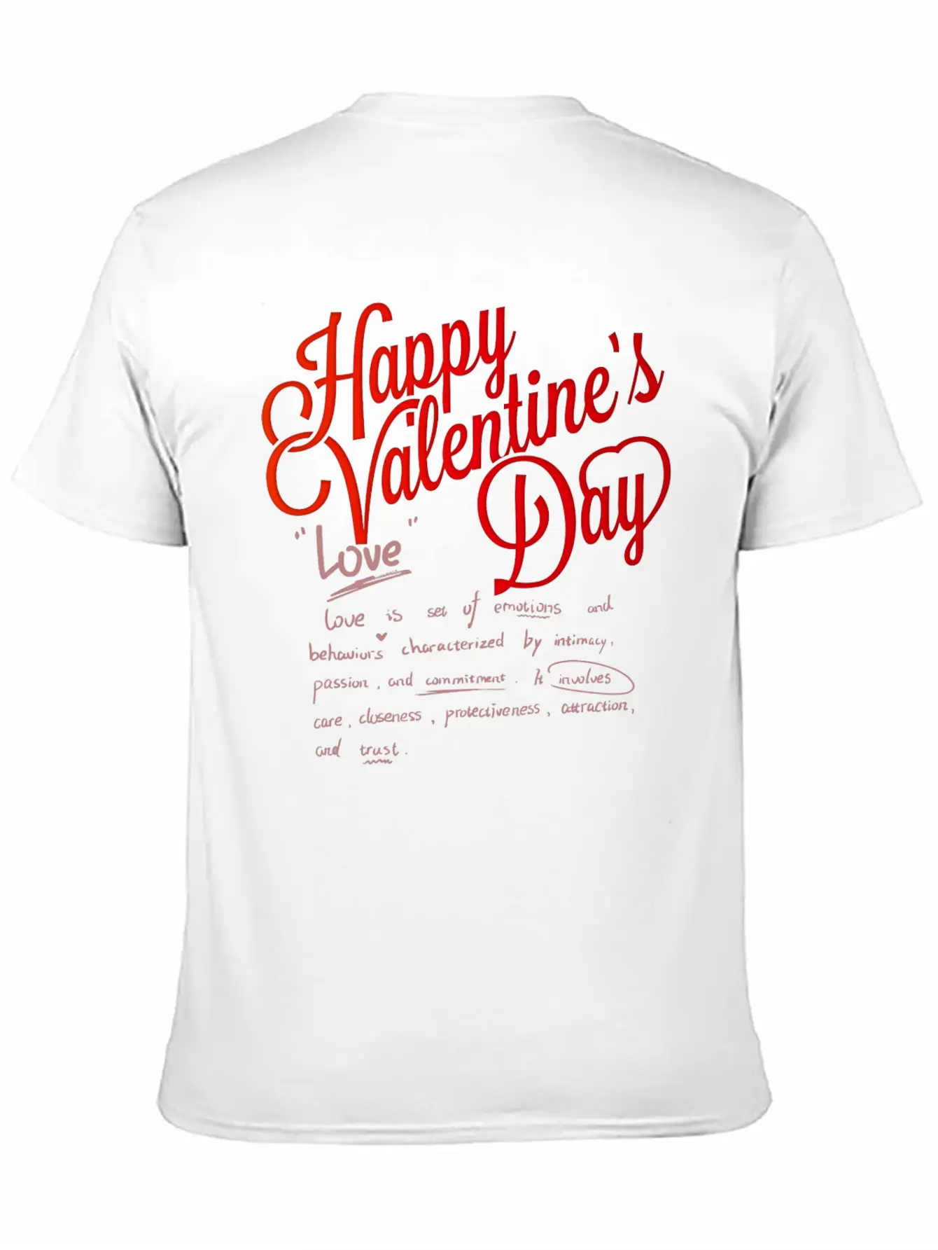 Valentine Days Couple Unisex Casual T-Shirt – Clean Design For Daily Comfort