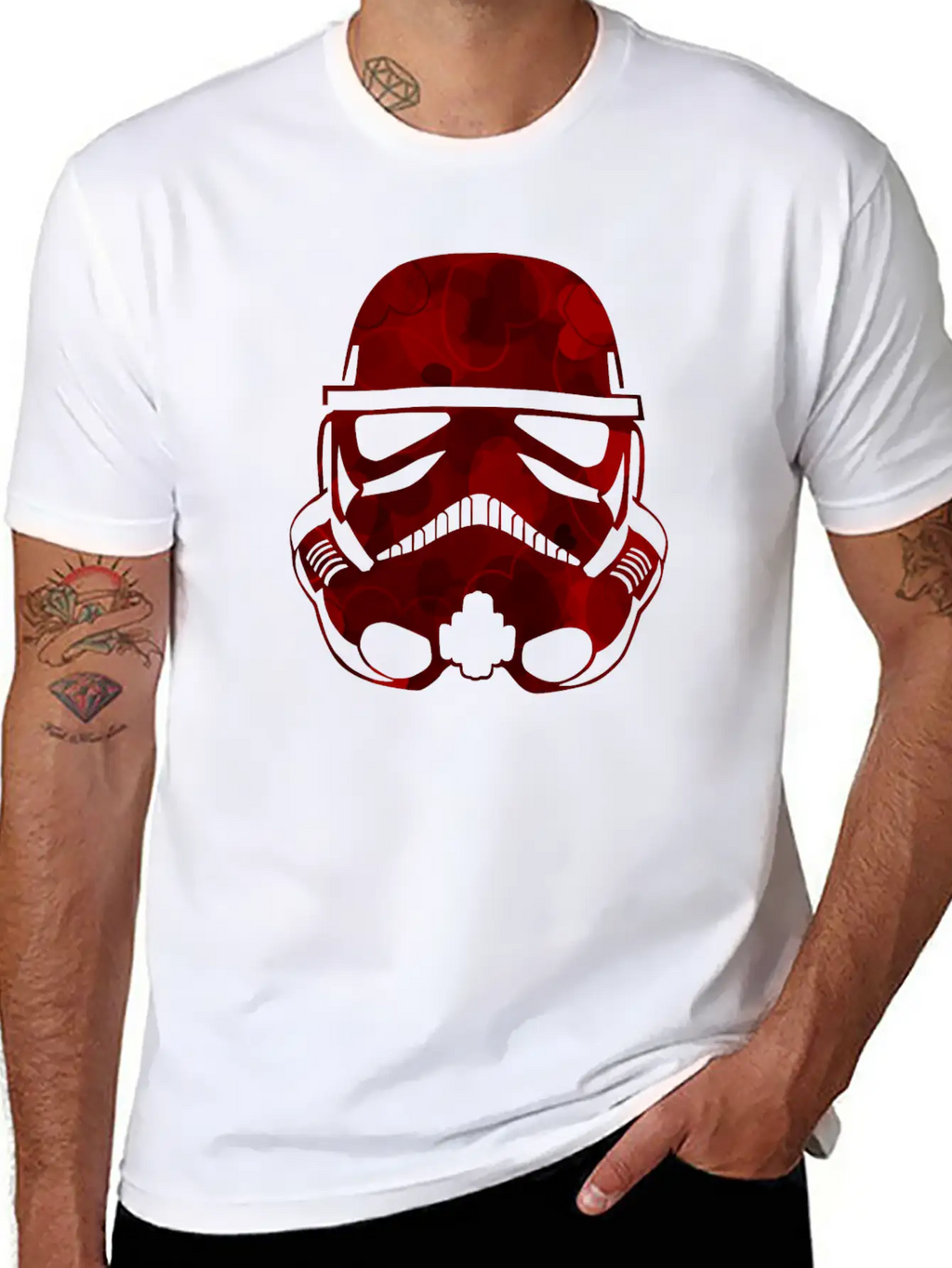 Valentine Trooper Breathable Soft Cotton T-Shirt – Timeless Casual Look