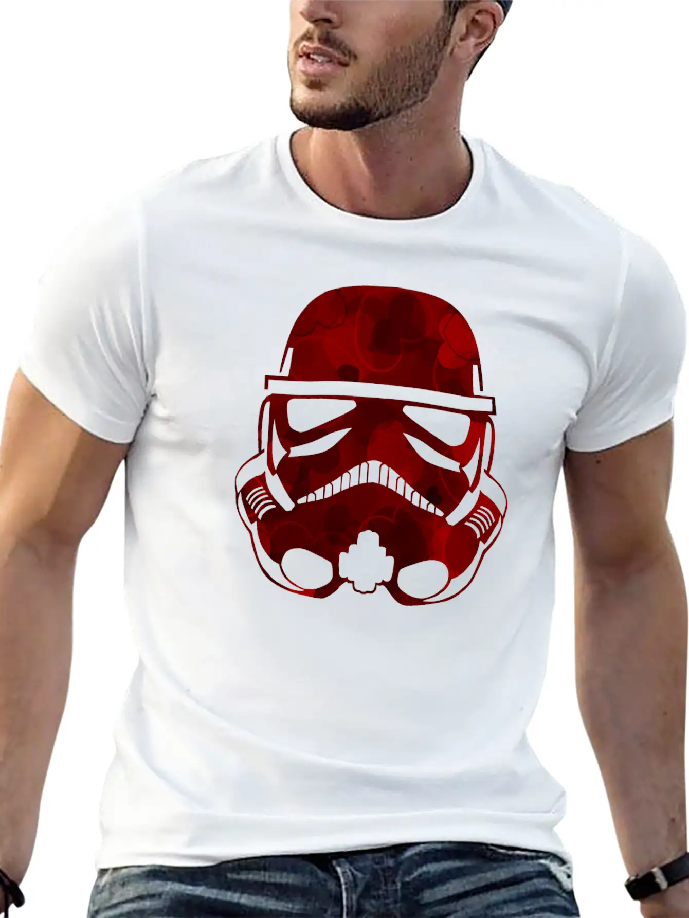 Valentine Trooper Breathable Soft Cotton T-Shirt – Timeless Casual Look
