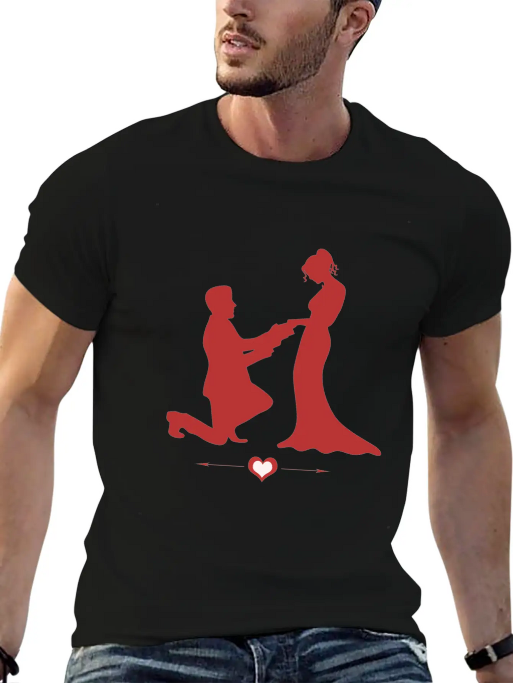 Valentine Unisex Casual T-Shirt – Clean Design For Daily Comfort