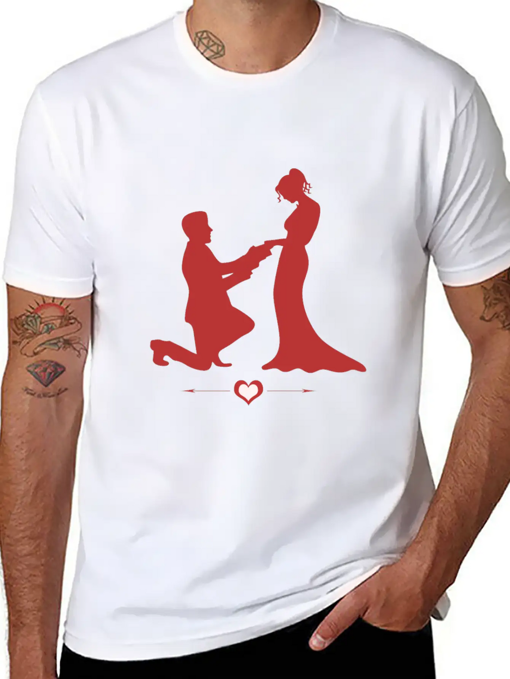 Valentine Unisex Casual T-Shirt – Clean Design For Daily Comfort