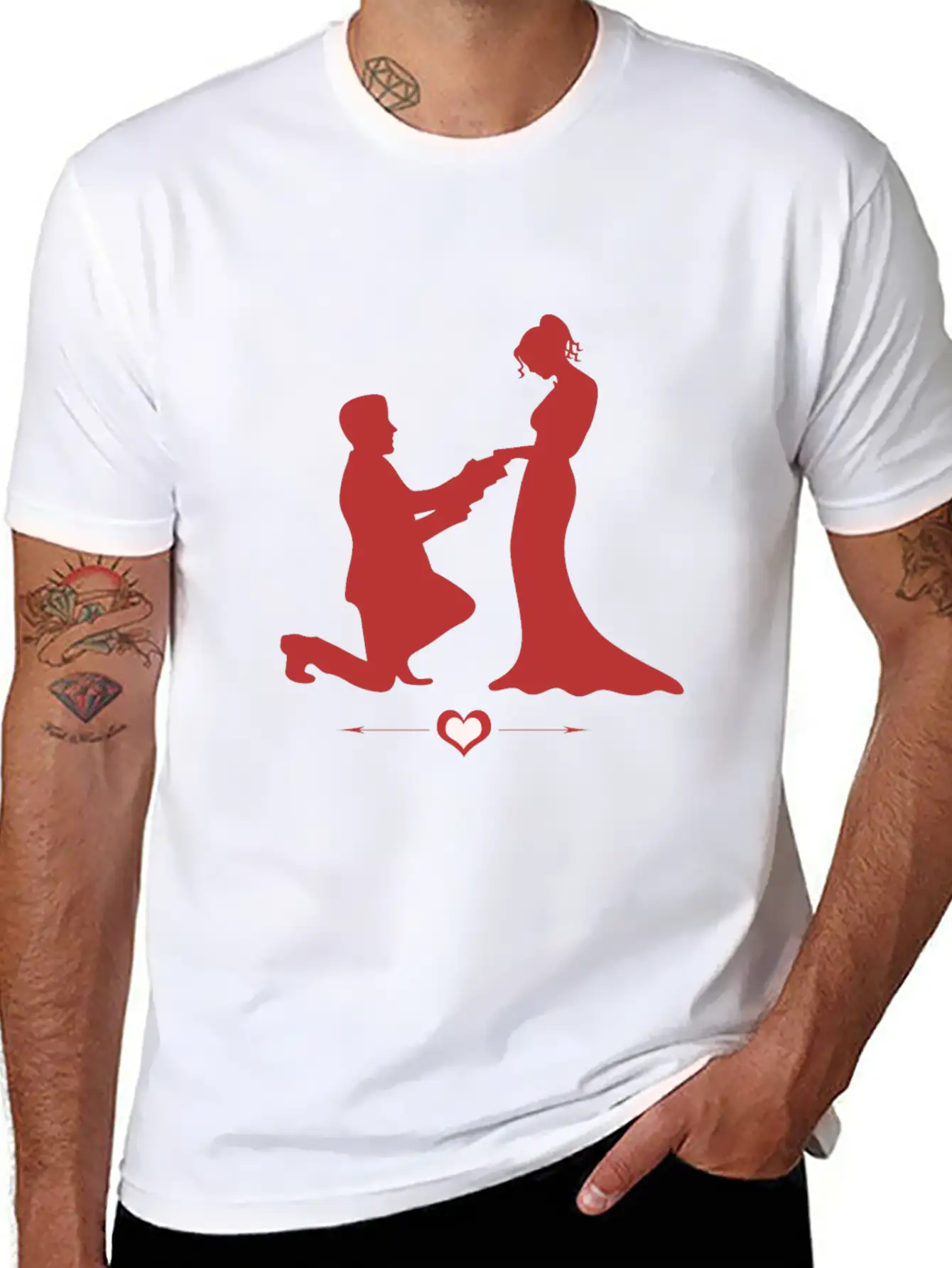 Valentine Unisex Casual T-Shirt – Clean Design For Daily Comfort