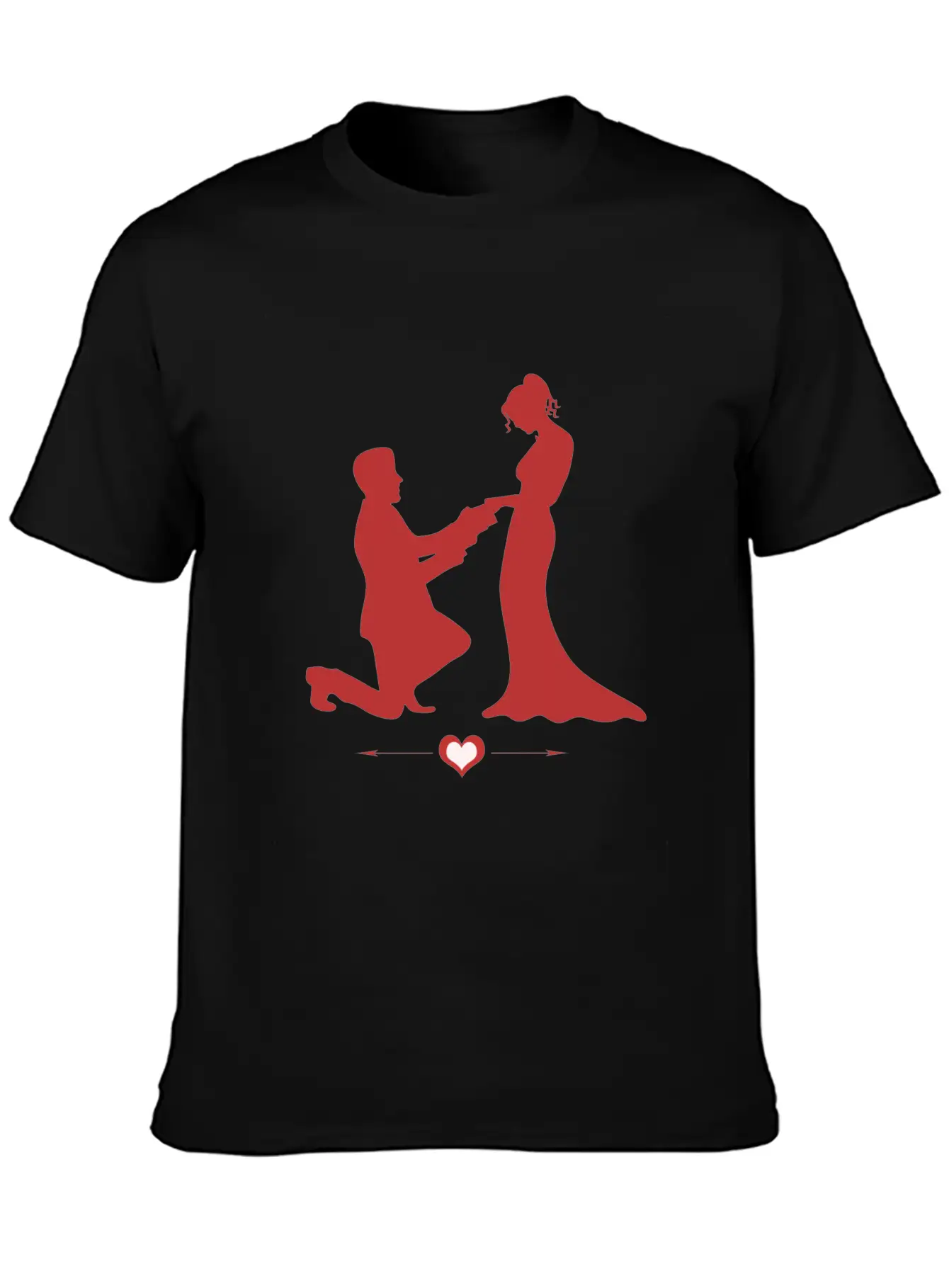 Valentine Unisex Casual T-Shirt – Clean Design For Daily Comfort
