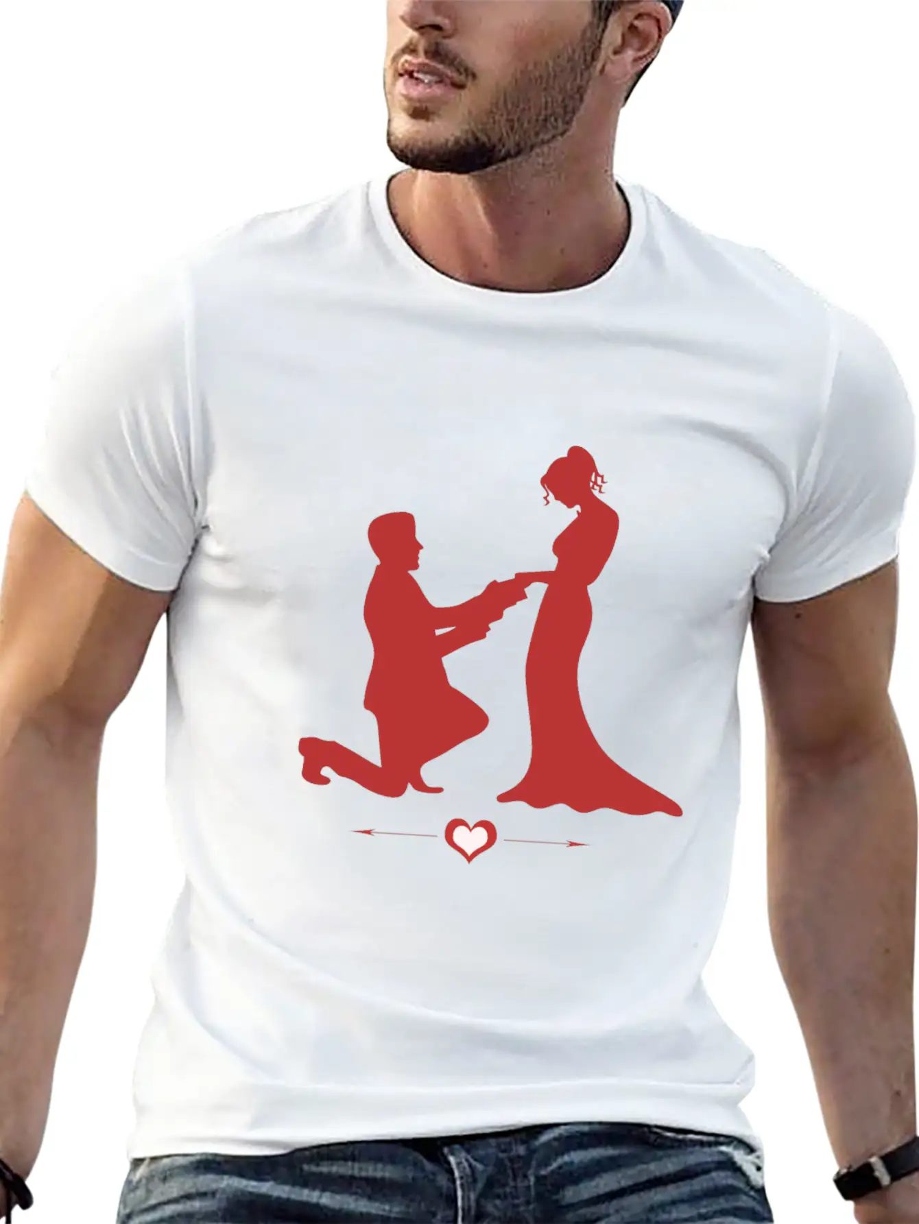 Valentine Unisex Casual T-Shirt – Clean Design For Daily Comfort