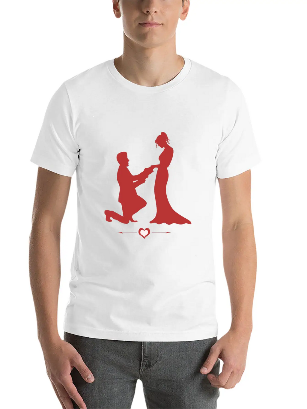 Valentine Unisex Casual T-Shirt – Clean Design For Daily Comfort