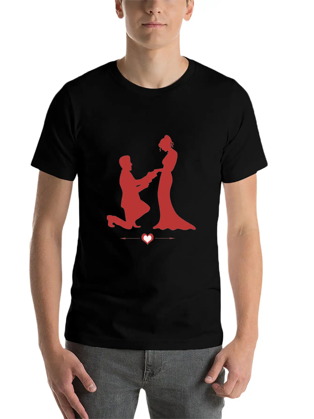 Valentine Unisex Casual T-Shirt – Clean Design For Daily Comfort