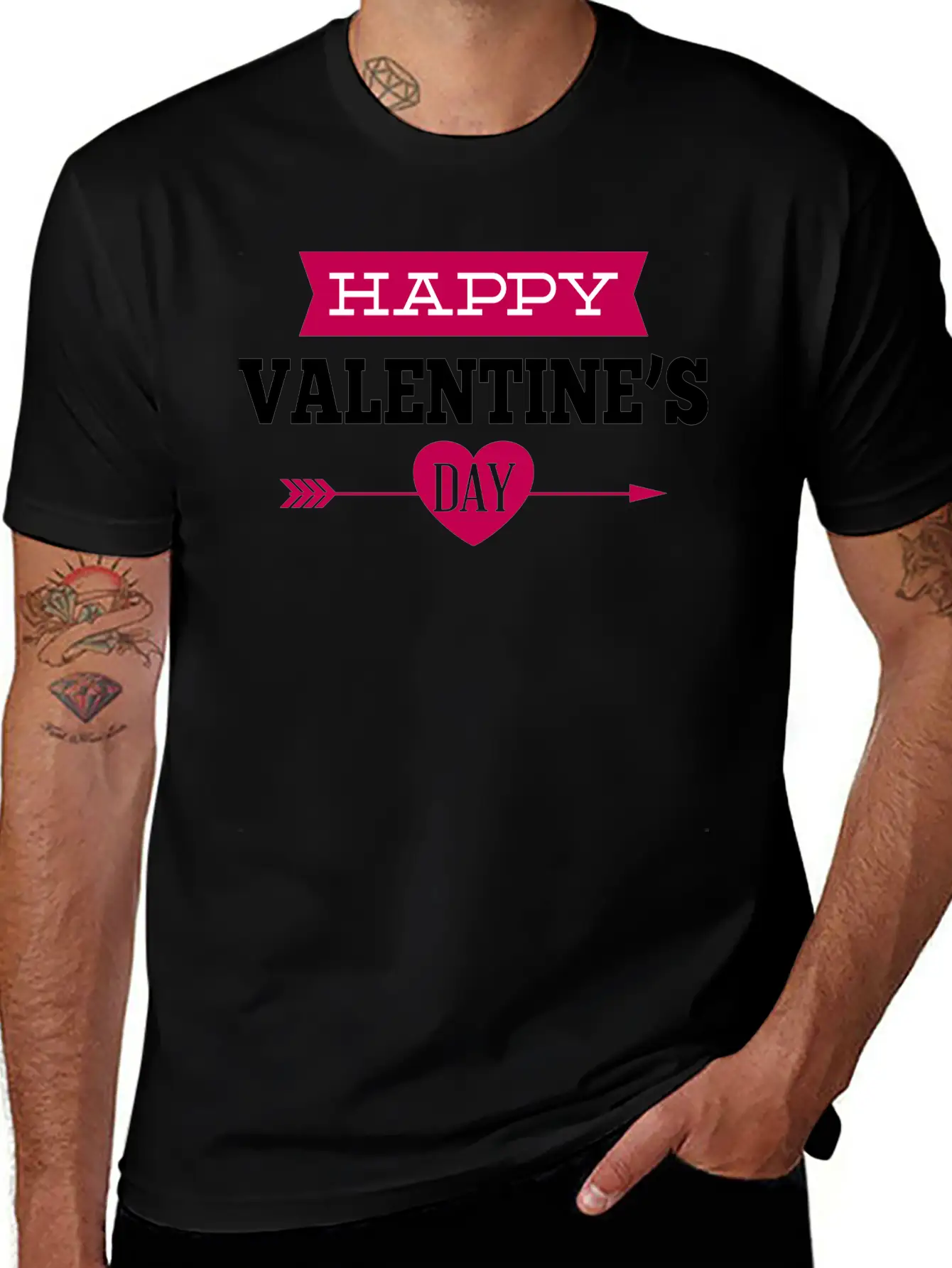 Valentines Day Casual Graphic T-Shirt – Simple And Comfortable Daily Wear