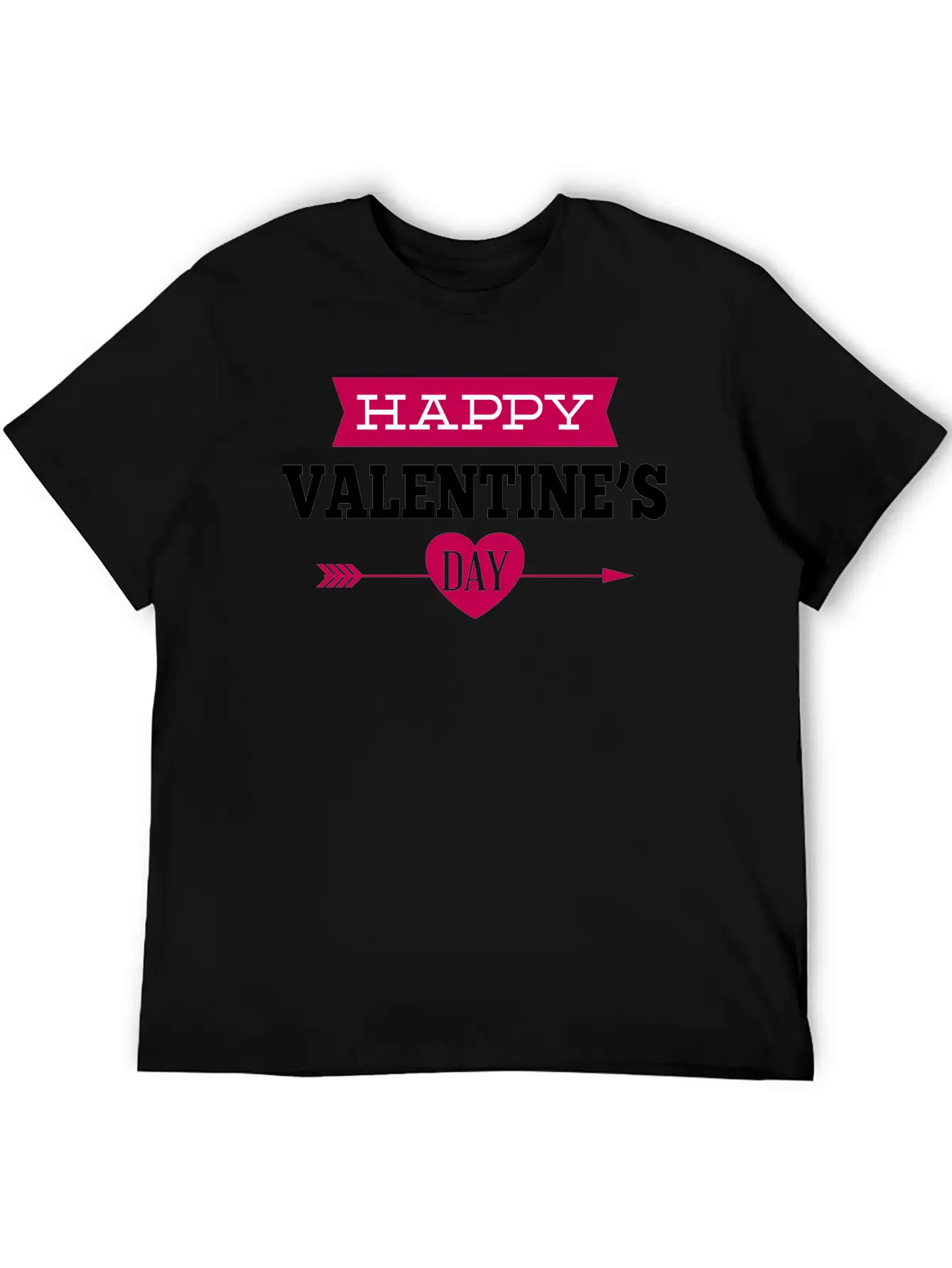 Valentines Day Casual Graphic T-Shirt – Simple And Comfortable Daily Wear
