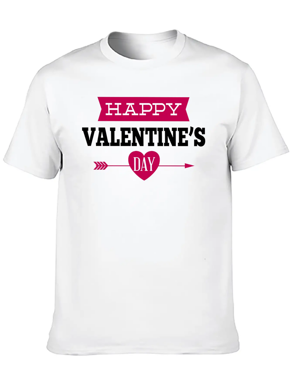 Valentines Day Casual Graphic T-Shirt – Simple And Comfortable Daily Wear