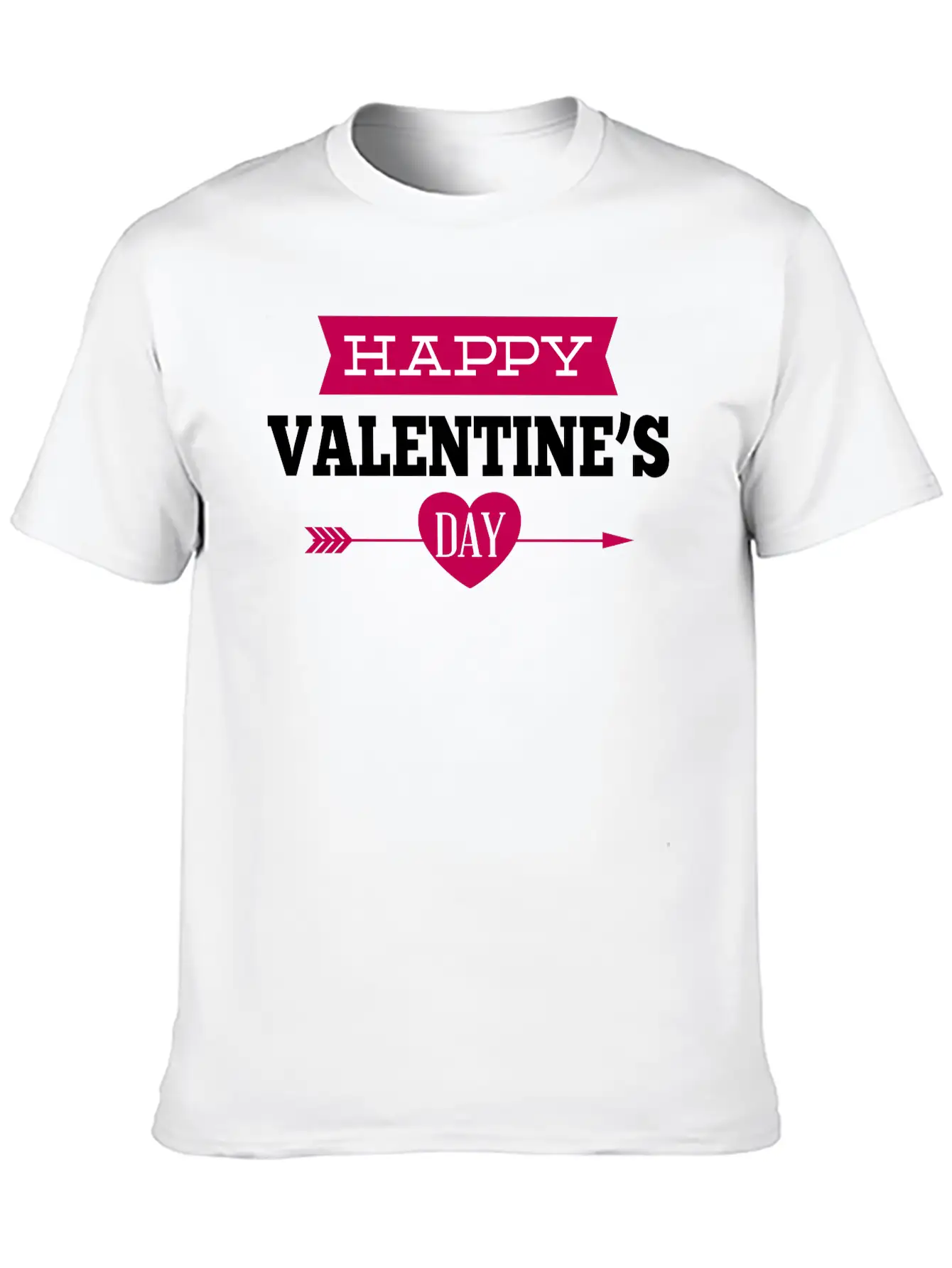 Valentines Day Casual Graphic T-Shirt – Simple And Comfortable Daily Wear