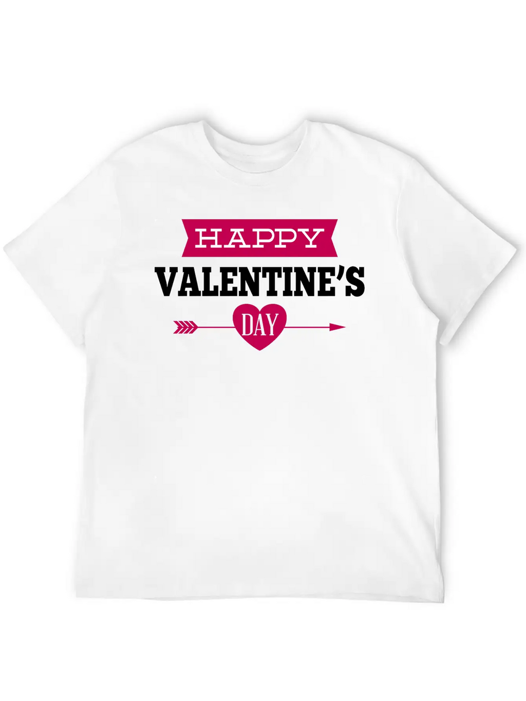 Valentines Day Casual Graphic T-Shirt – Simple And Comfortable Daily Wear