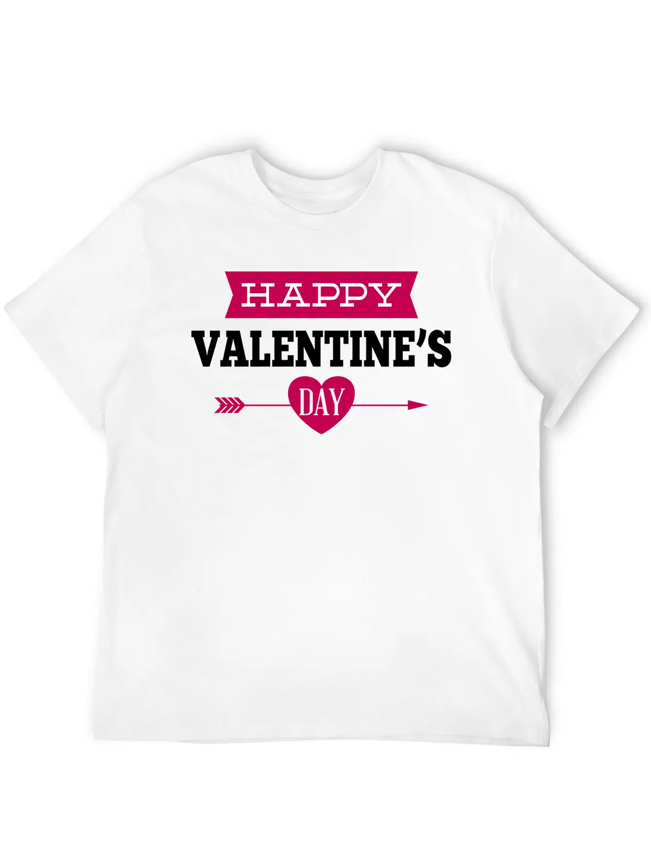 Valentines Day Casual Graphic T-Shirt – Simple And Comfortable Daily Wear