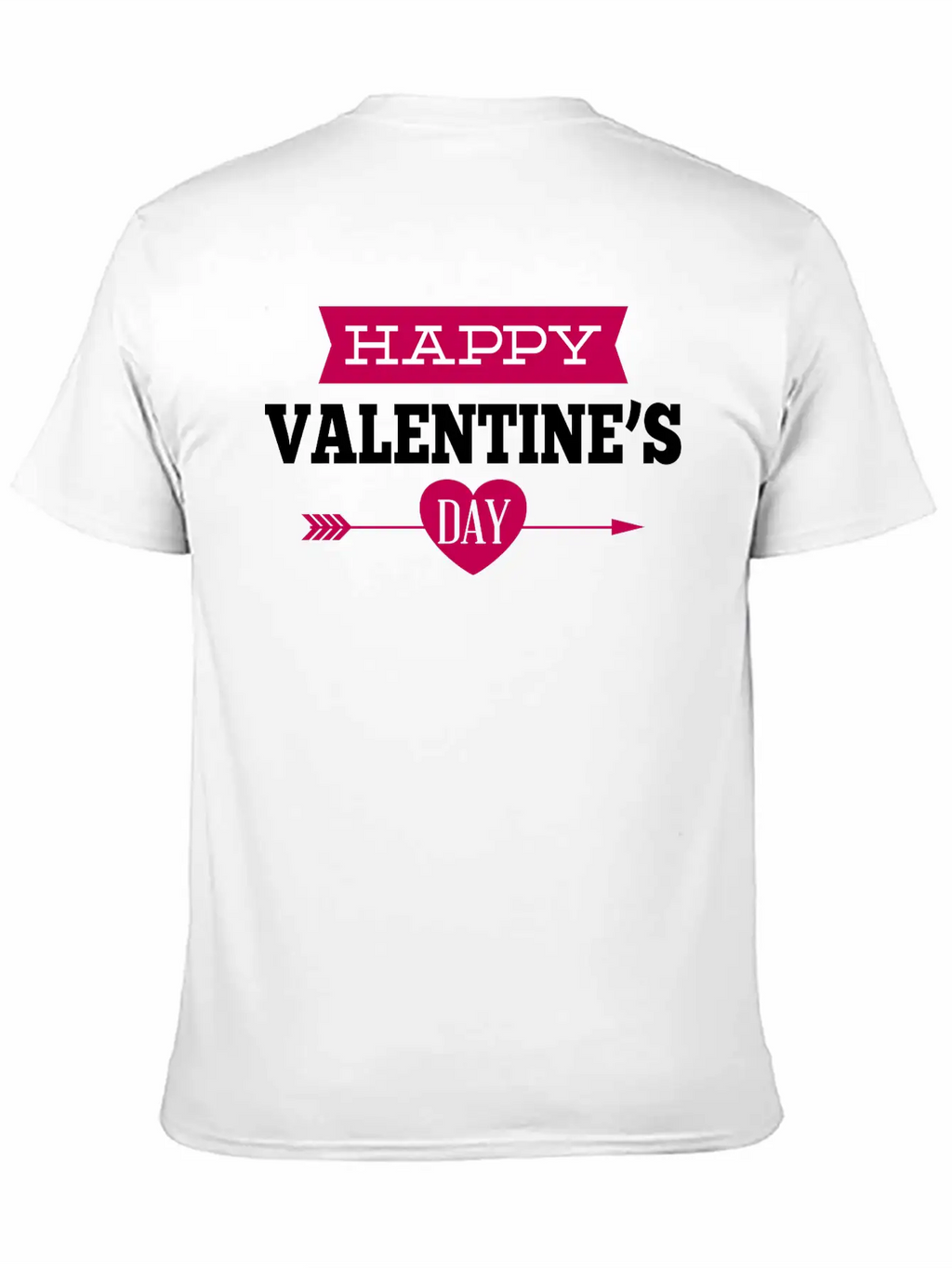 Valentines Day Casual Graphic T-Shirt – Simple And Comfortable Daily Wear