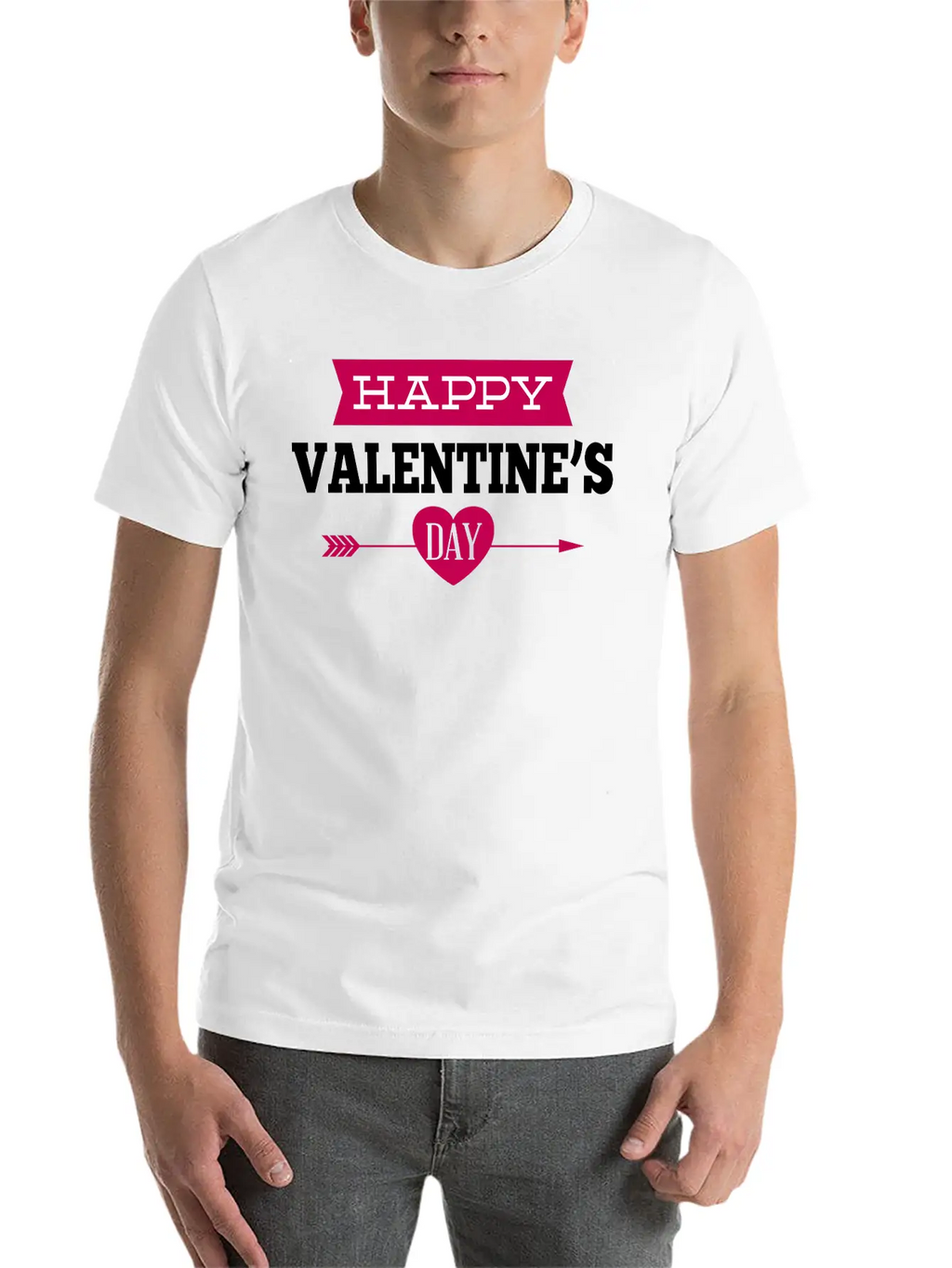 Valentines Day Casual Graphic T-Shirt – Simple And Comfortable Daily Wear