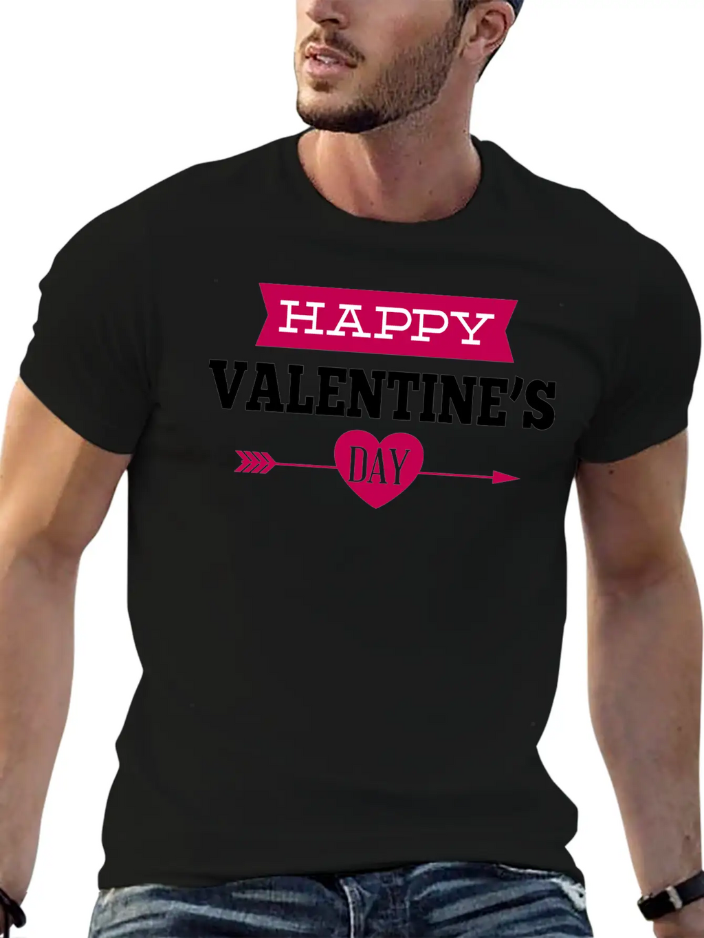 Valentines Day Casual Graphic T-Shirt – Simple And Comfortable Daily Wear