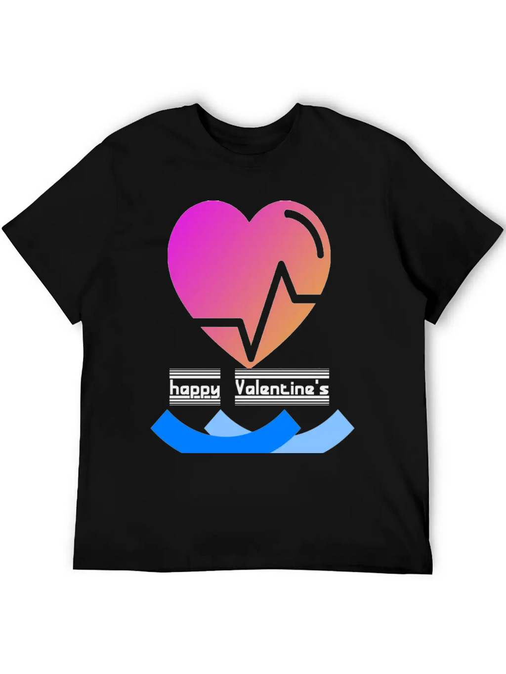 Valentine's Day Happy Valentine's Day Casual Graphic T-Shirt – Simple And Comfortable Daily Wear
