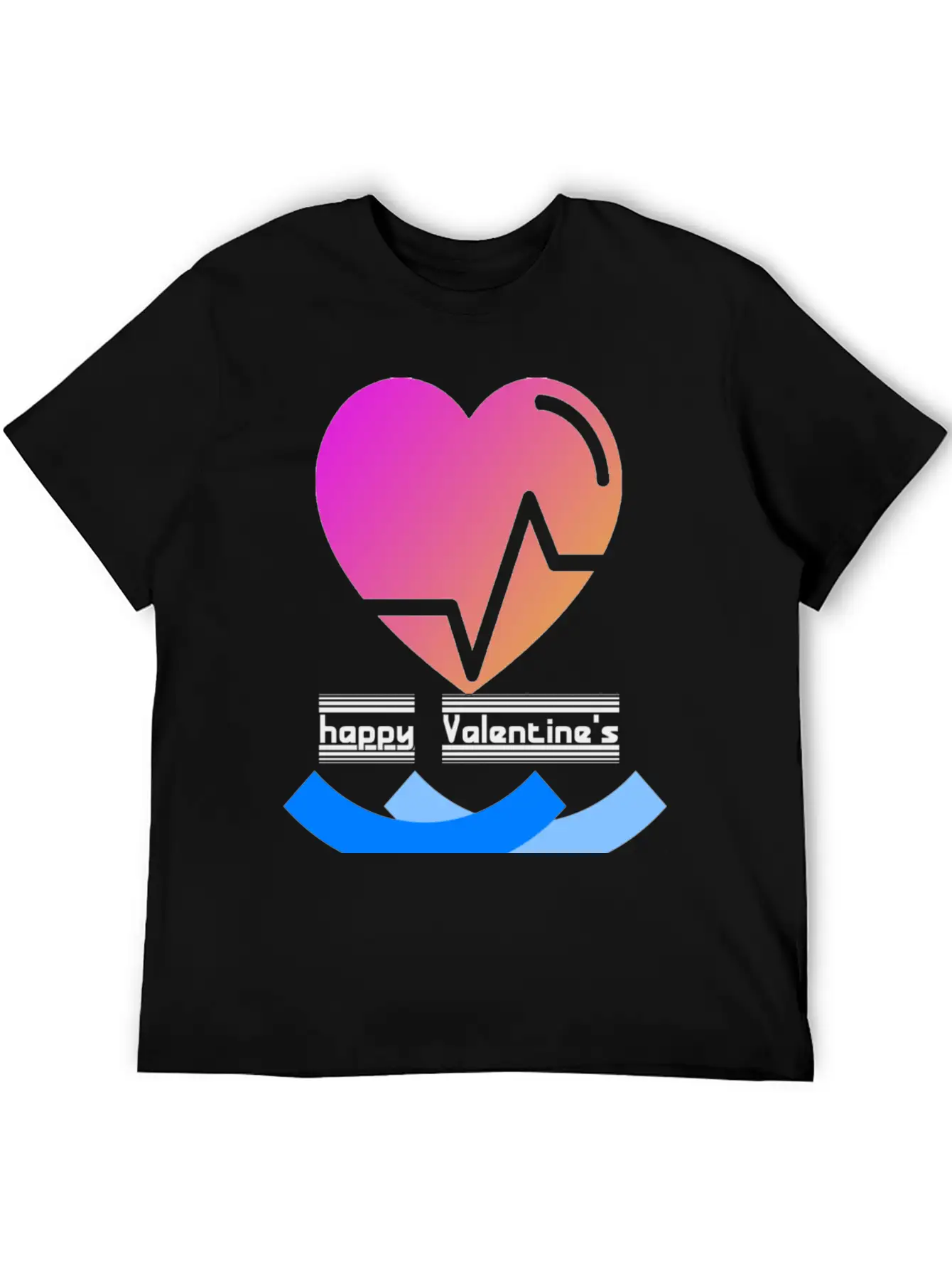 Valentine's Day Happy Valentine's Day Casual Graphic T-Shirt – Simple And Comfortable Daily Wear
