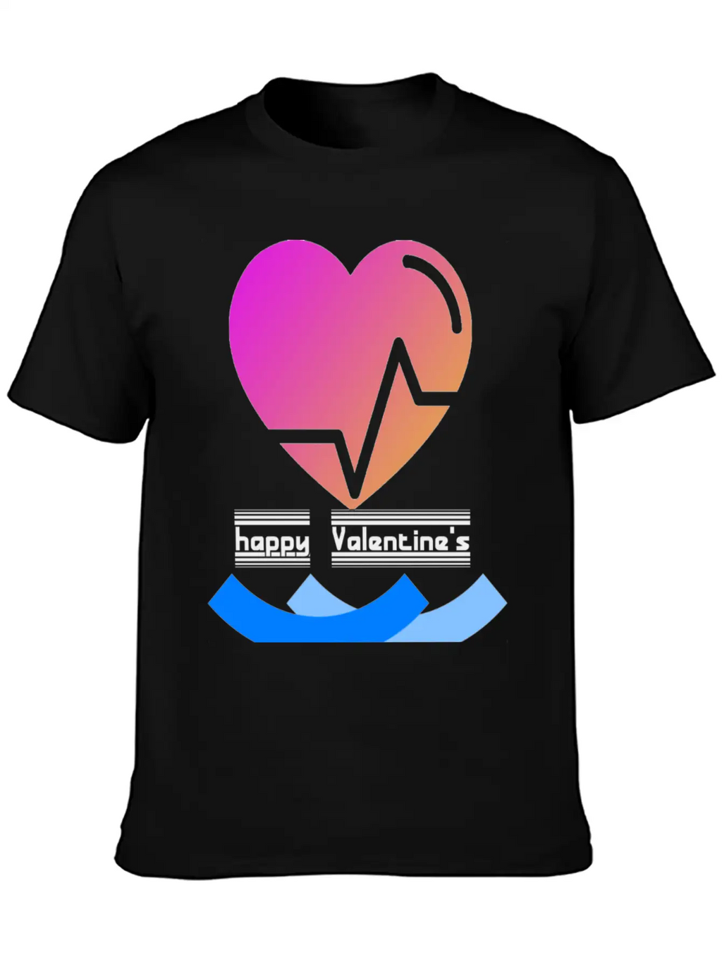 Valentine's Day Happy Valentine's Day Casual Graphic T-Shirt – Simple And Comfortable Daily Wear