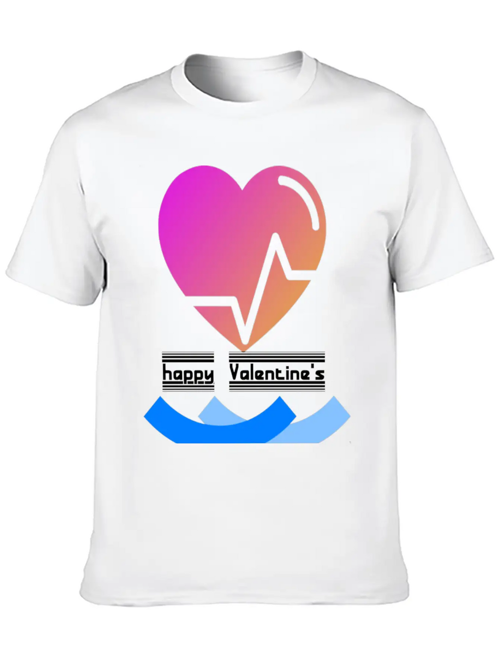 Valentine's Day Happy Valentine's Day Casual Graphic T-Shirt – Simple And Comfortable Daily Wear