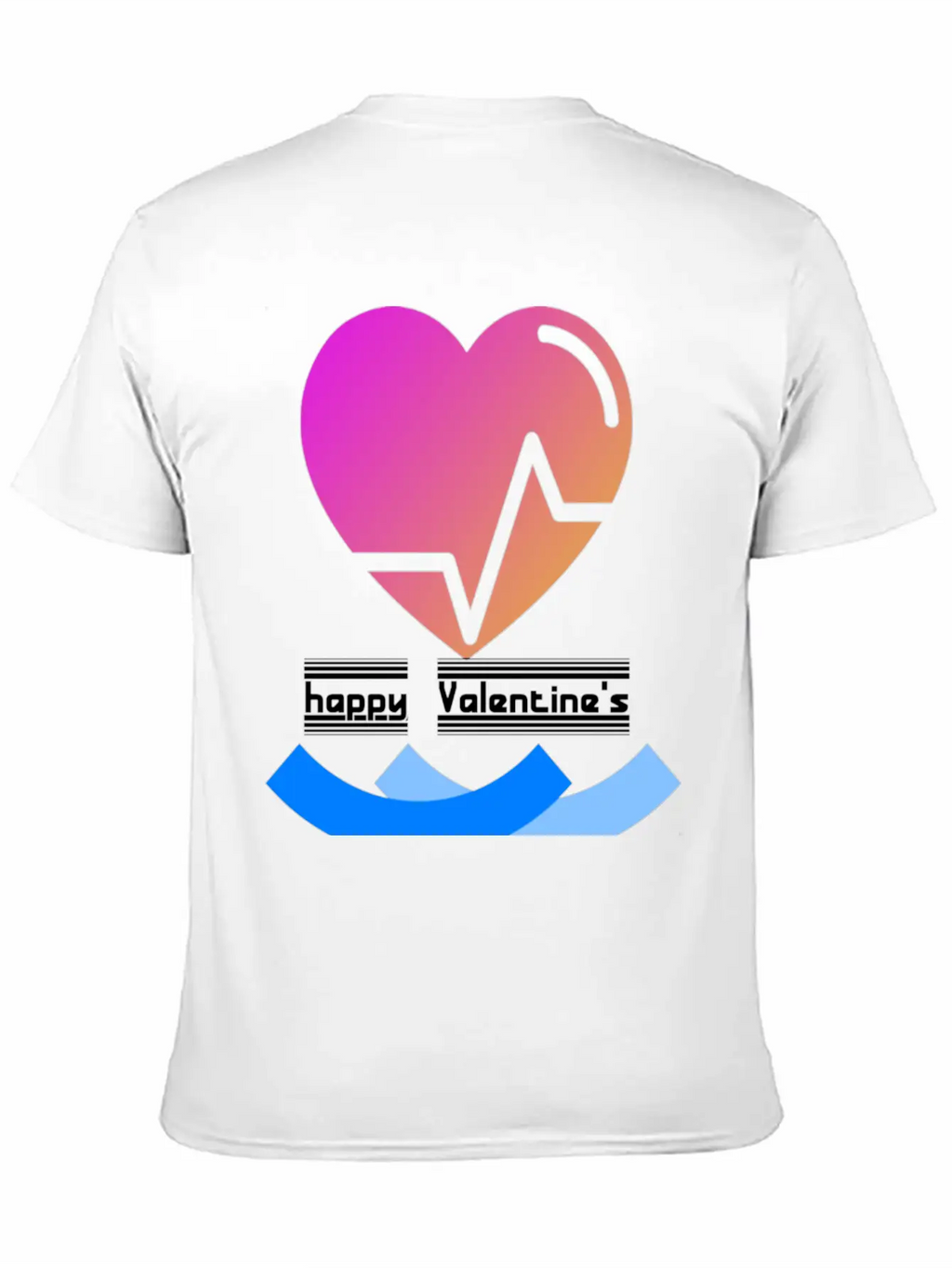 Valentine's Day Happy Valentine's Day Casual Graphic T-Shirt – Simple And Comfortable Daily Wear