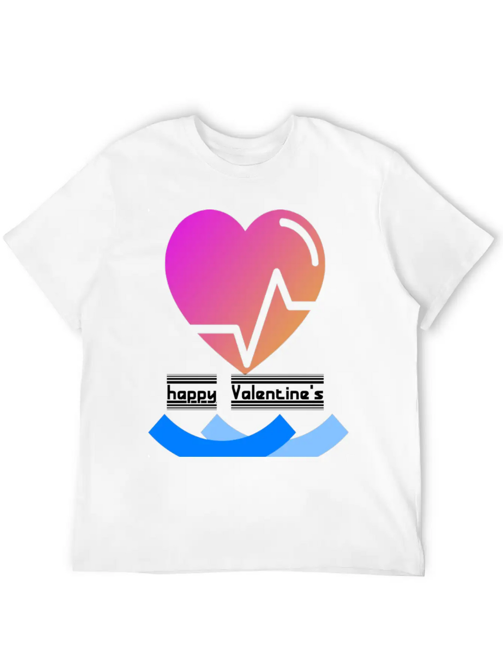 Valentine's Day Happy Valentine's Day Casual Graphic T-Shirt – Simple And Comfortable Daily Wear