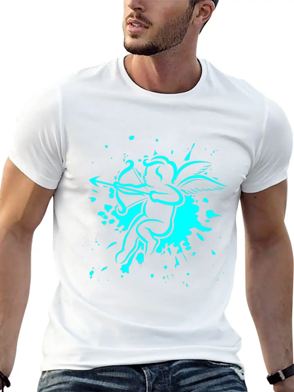 Valentine's Gift Child With Love Arrow Love Essential Cotton Tee For Daily Outfits – Unisex Style