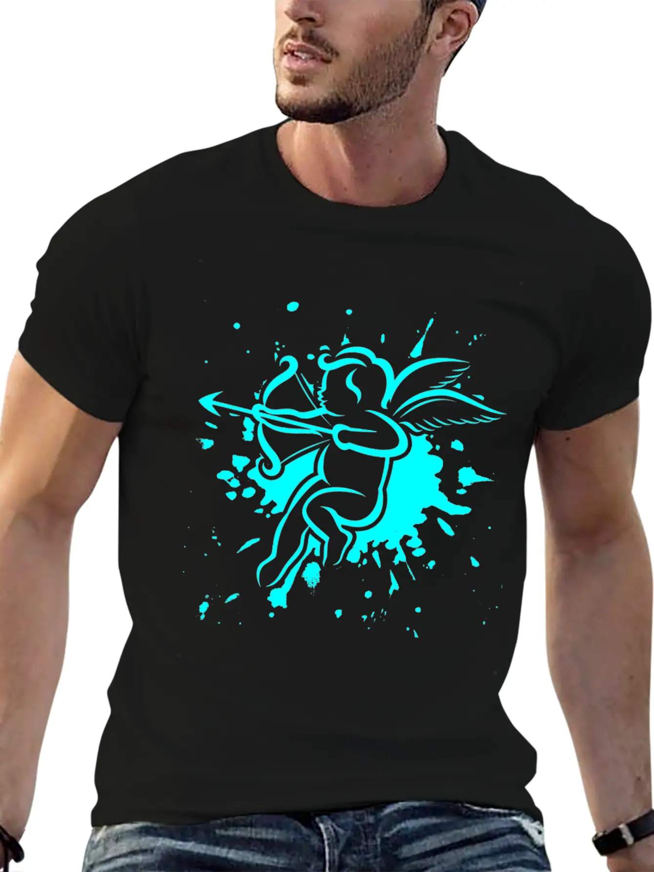 Valentine's Gift Child With Love Arrow Love Essential Cotton Tee For Daily Outfits – Unisex Style