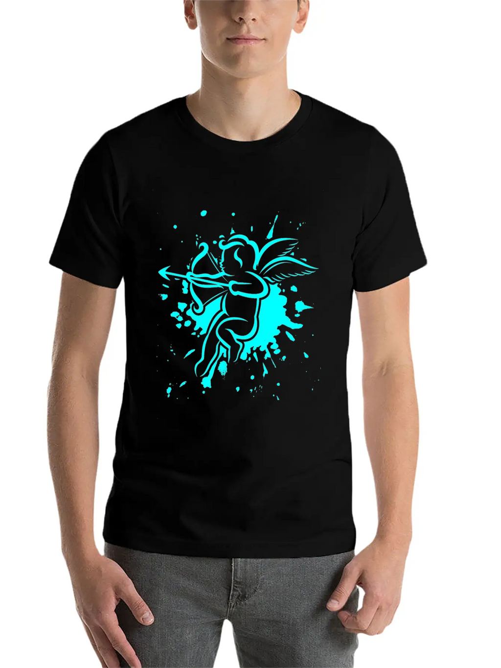 Valentine's Gift Child With Love Arrow Love Essential Cotton Tee For Daily Outfits – Unisex Style