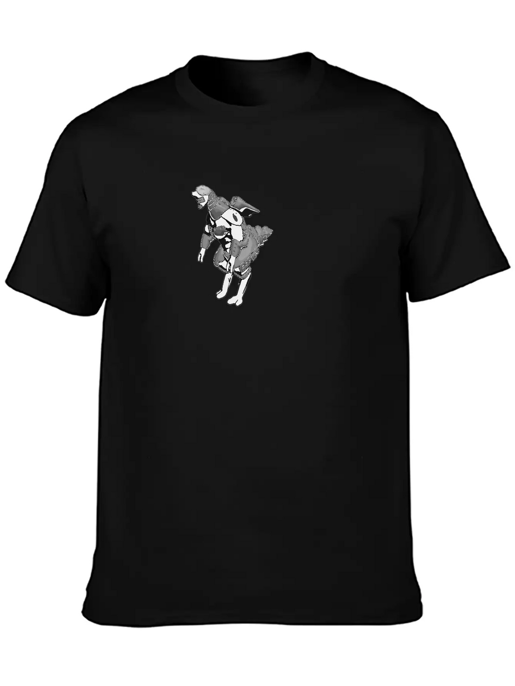 Vandenberge_CyborgSarnetd Unisex Casual T-Shirt – Clean Design For Daily Comfort