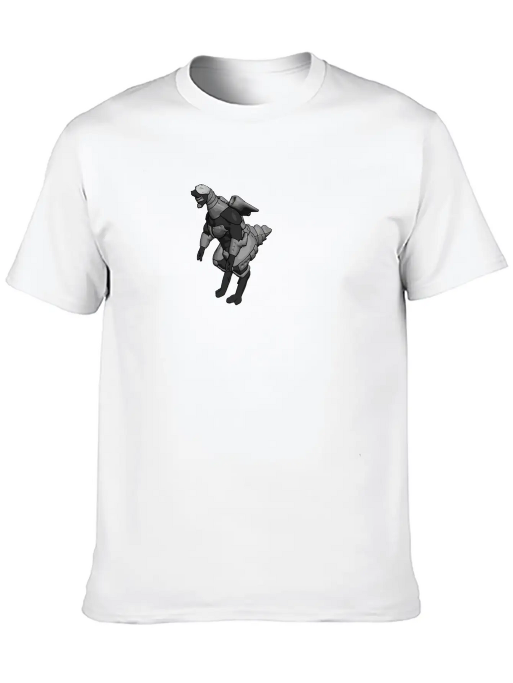 Vandenberge_CyborgSarnetd Unisex Casual T-Shirt – Clean Design For Daily Comfort