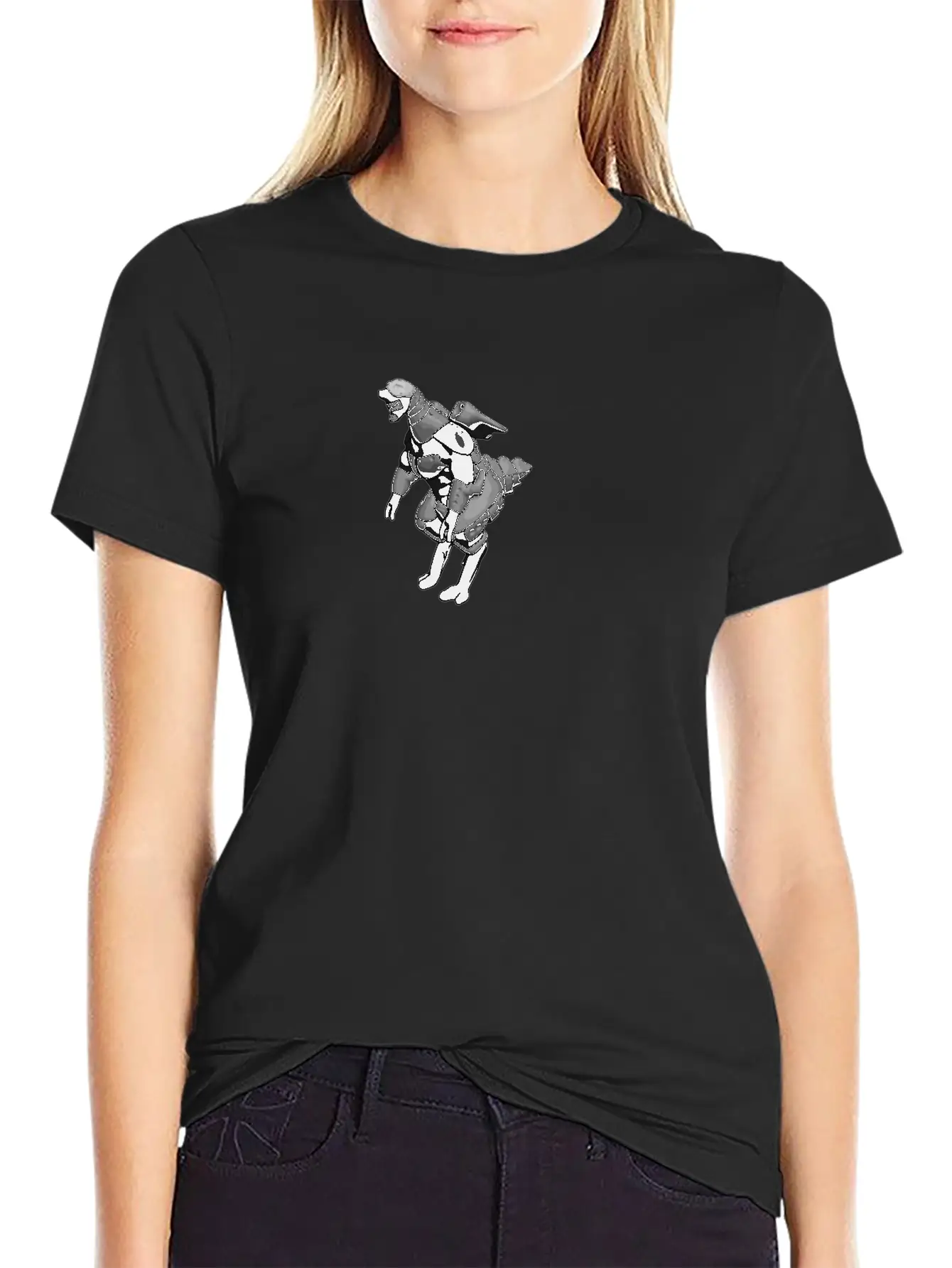 Vandenberge_CyborgSarnetd Unisex Casual T-Shirt – Clean Design For Daily Comfort
