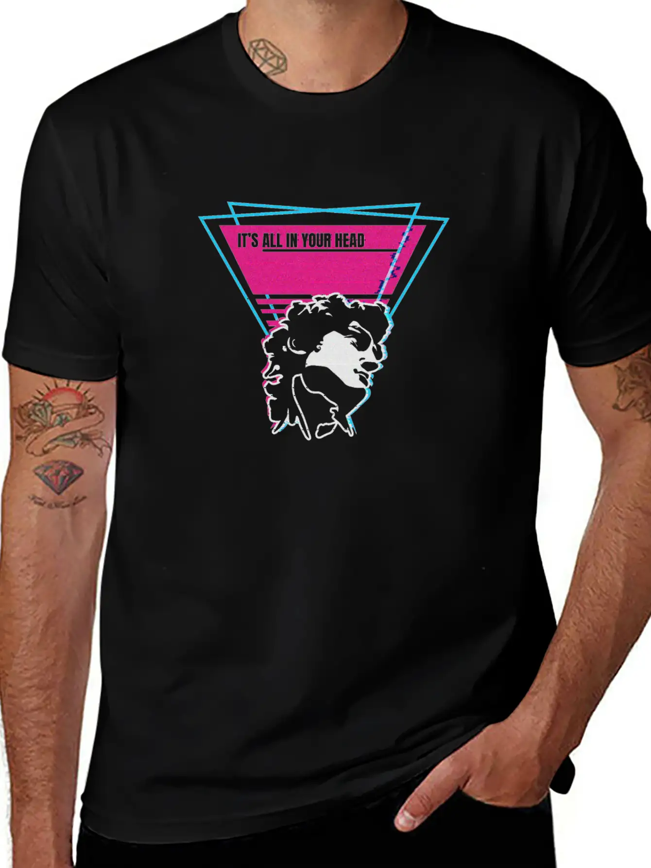 Vaporwave Aesthetic For A Statue Lover Unisex Casual T-Shirt – Clean Design For Daily Comfort